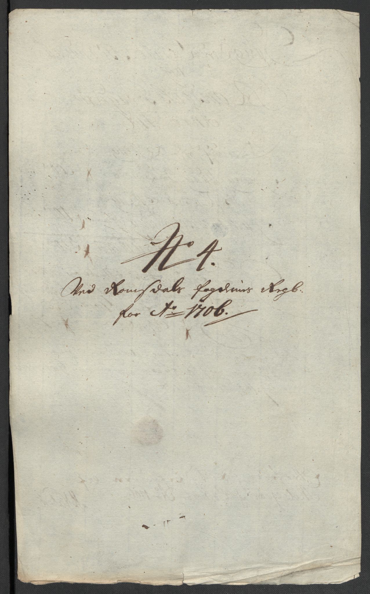 Rentekammeret inntil 1814, Reviderte regnskaper, Fogderegnskap, RA/EA-4092/R55/L3657: Fogderegnskap Romsdal, 1706, s. 83