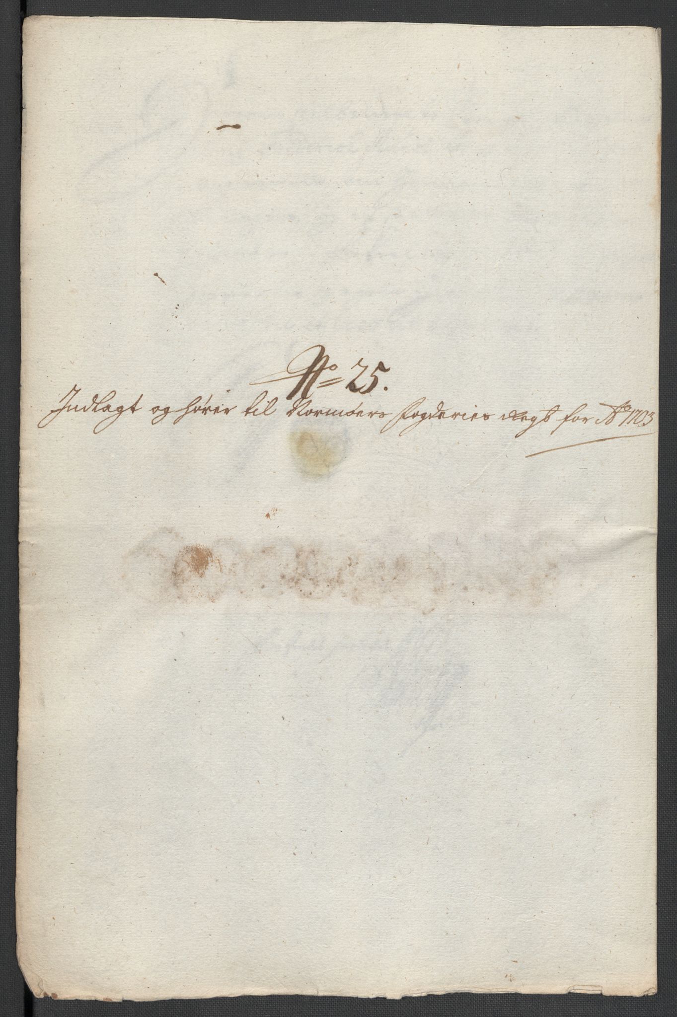 Rentekammeret inntil 1814, Reviderte regnskaper, Fogderegnskap, RA/EA-4092/R56/L3740: Fogderegnskap Nordmøre, 1703-1704, s. 170