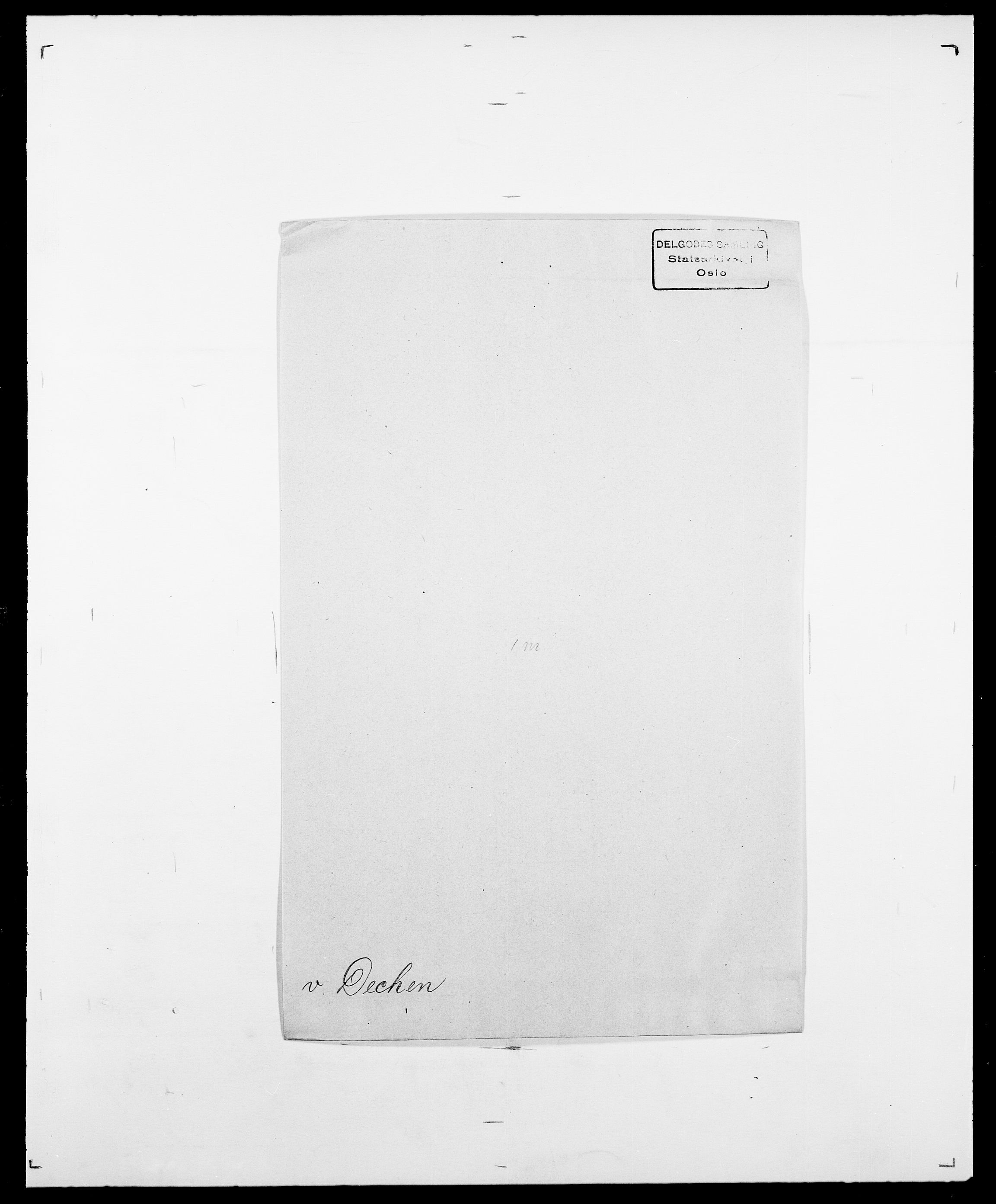 Delgobe, Charles Antoine - samling, AV/SAO-PAO-0038/D/Da/L0009: Dahl - v. Düren, s. 394