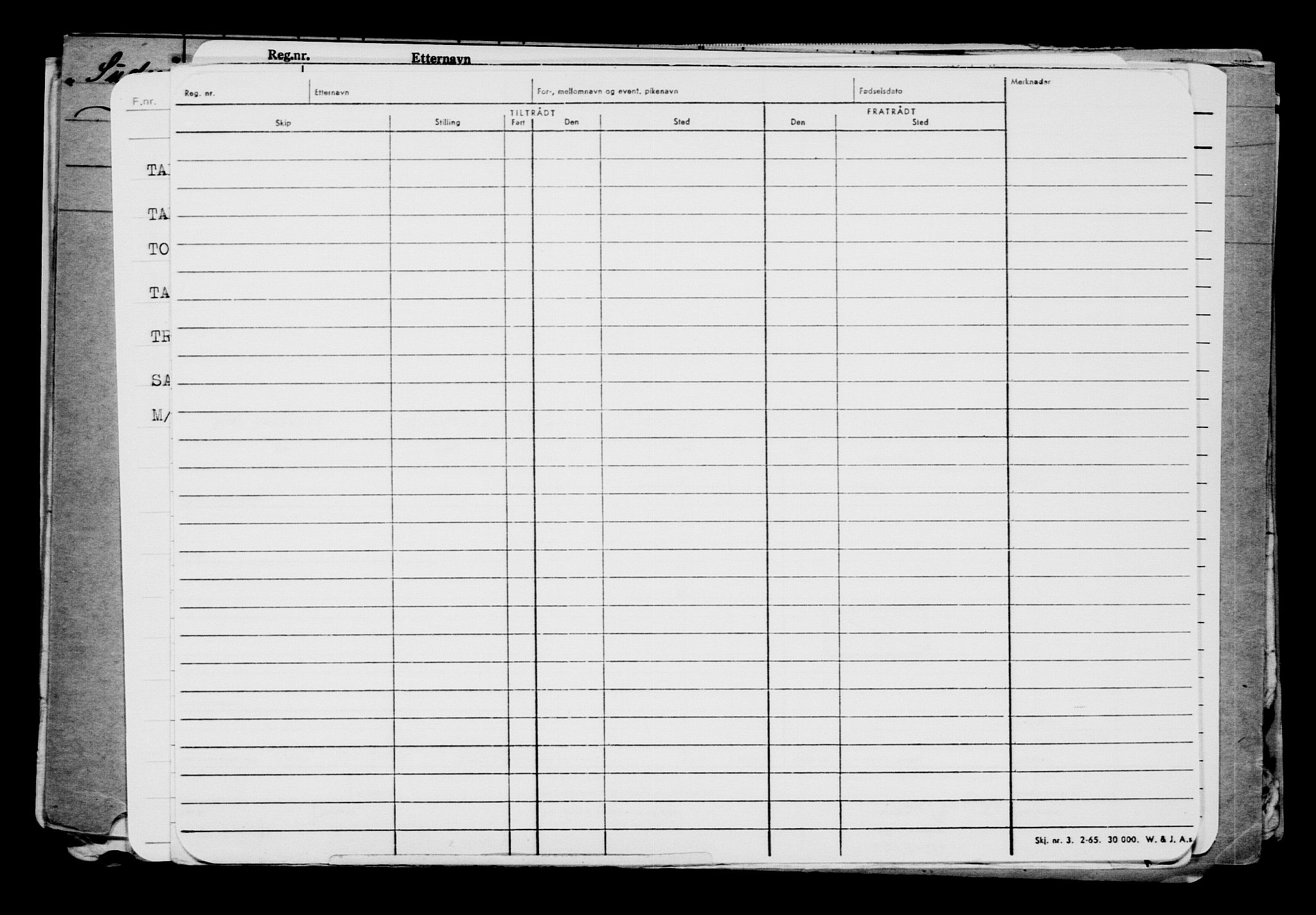 Direktoratet for sjømenn, AV/RA-S-3545/G/Gb/L0054: Hovedkort, 1904, s. 413