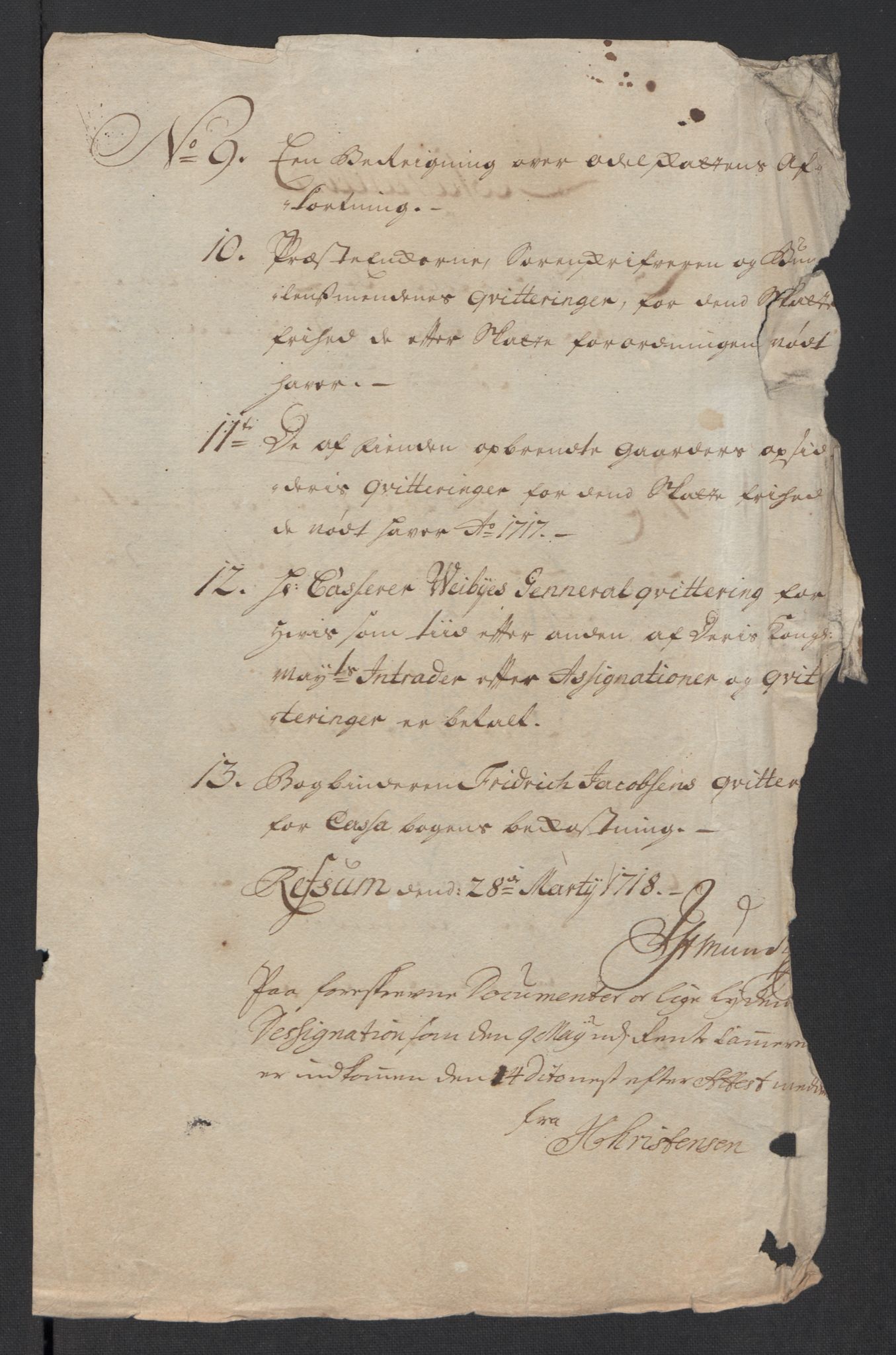 Rentekammeret inntil 1814, Reviderte regnskaper, Fogderegnskap, RA/EA-4092/R11/L0599: Fogderegnskap Nedre Romerike, 1717, s. 14