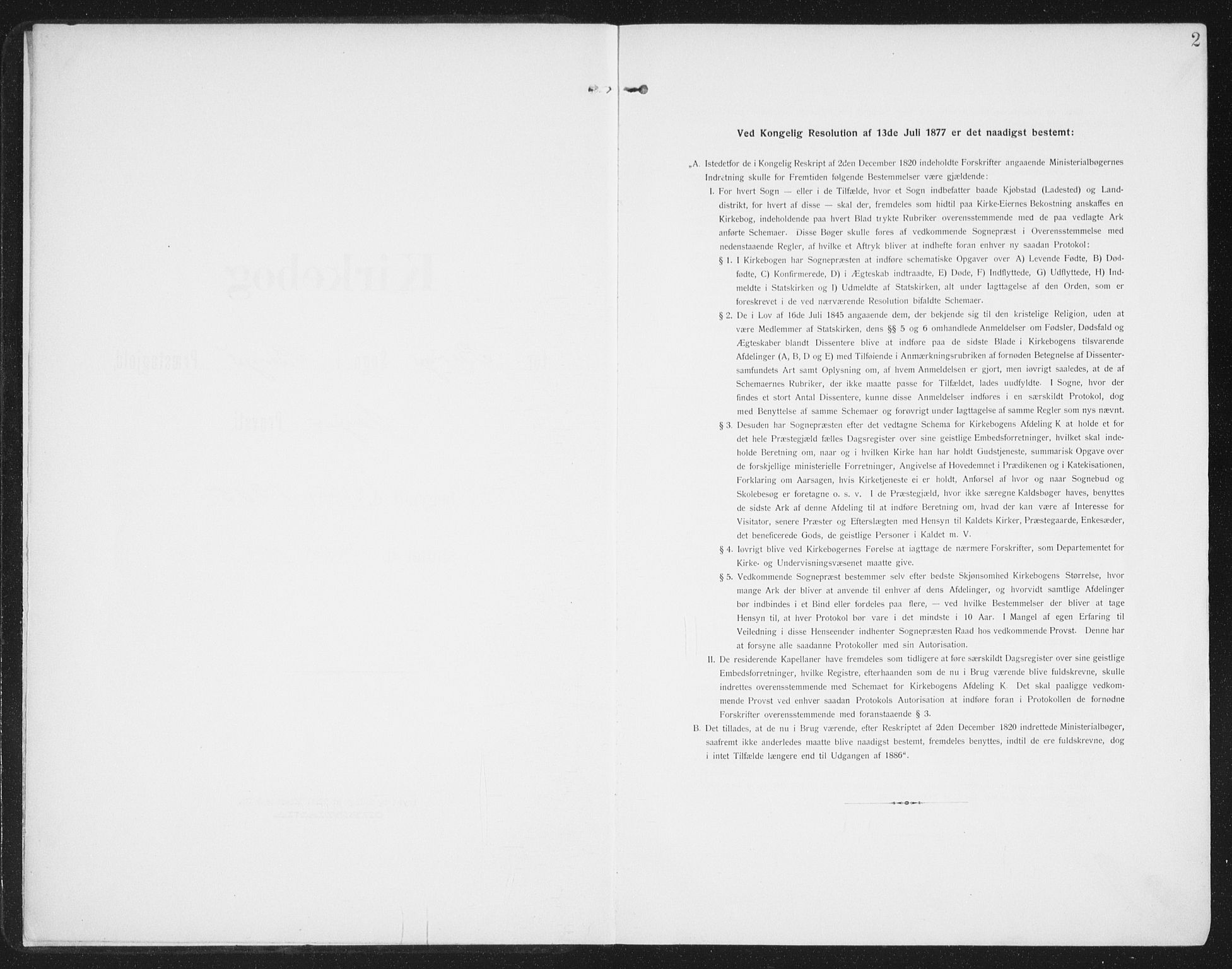 Berg sokneprestkontor, SATØ/S-1318/G/Ga/Gaa/L0007kirke: Ministerialbok nr. 7, 1906-1915, s. 2