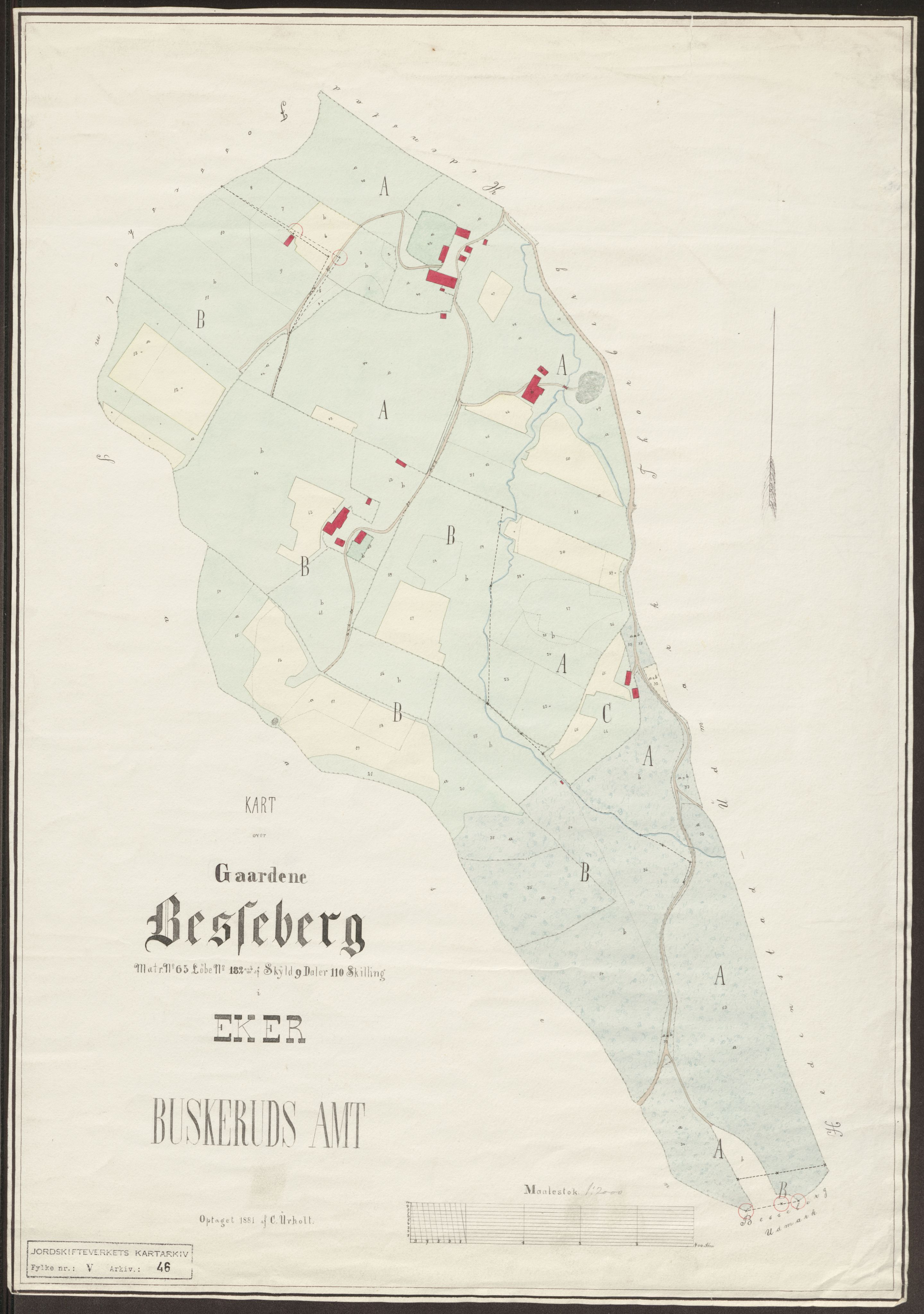 Jordskifteverkets kartarkiv, AV/RA-S-3929/T, 1859-1988, s. 93