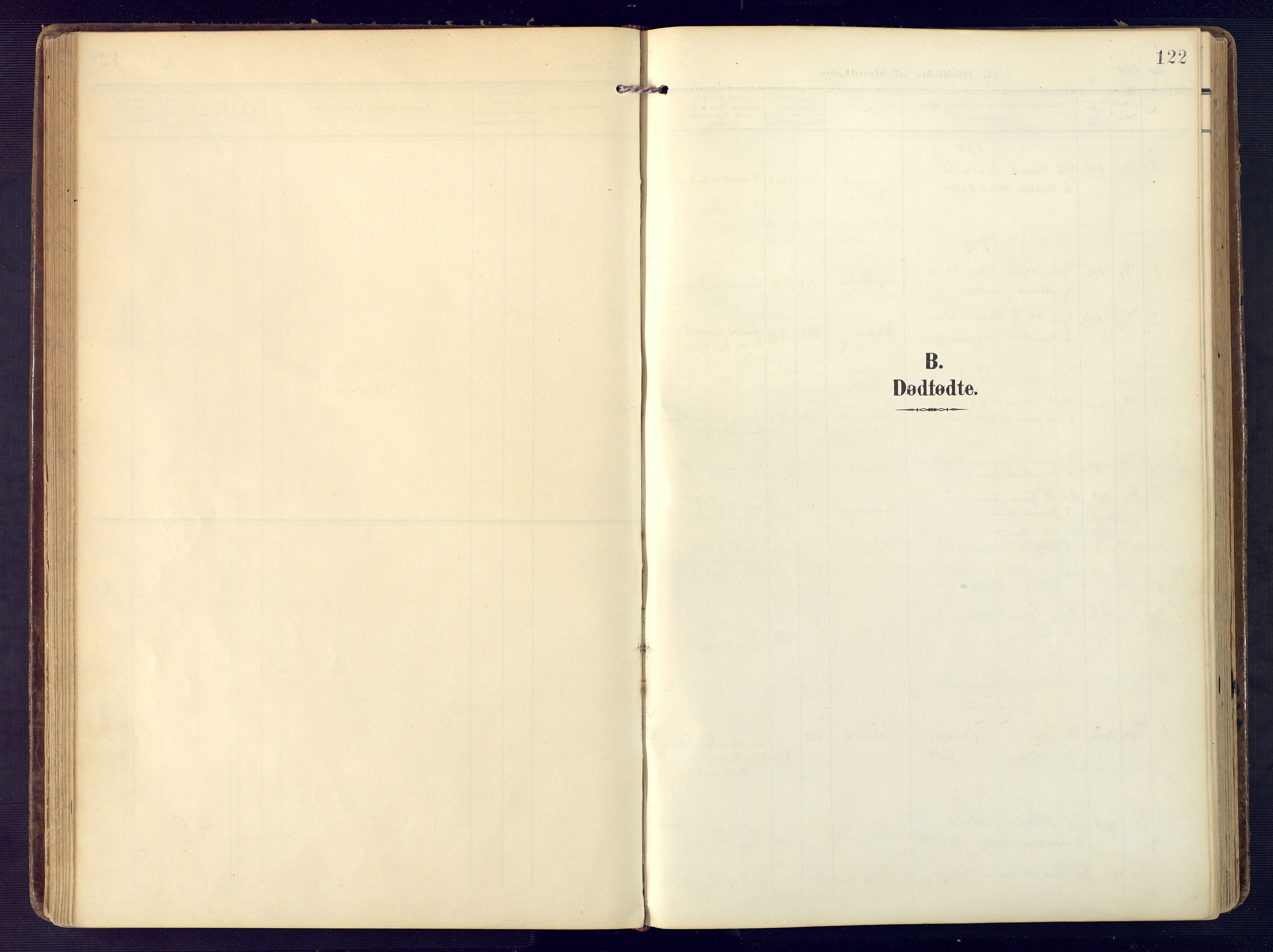 Birkenes sokneprestkontor, AV/SAK-1111-0004/F/Fa/L0006: Ministerialbok nr. A 6, 1908-1932, s. 122