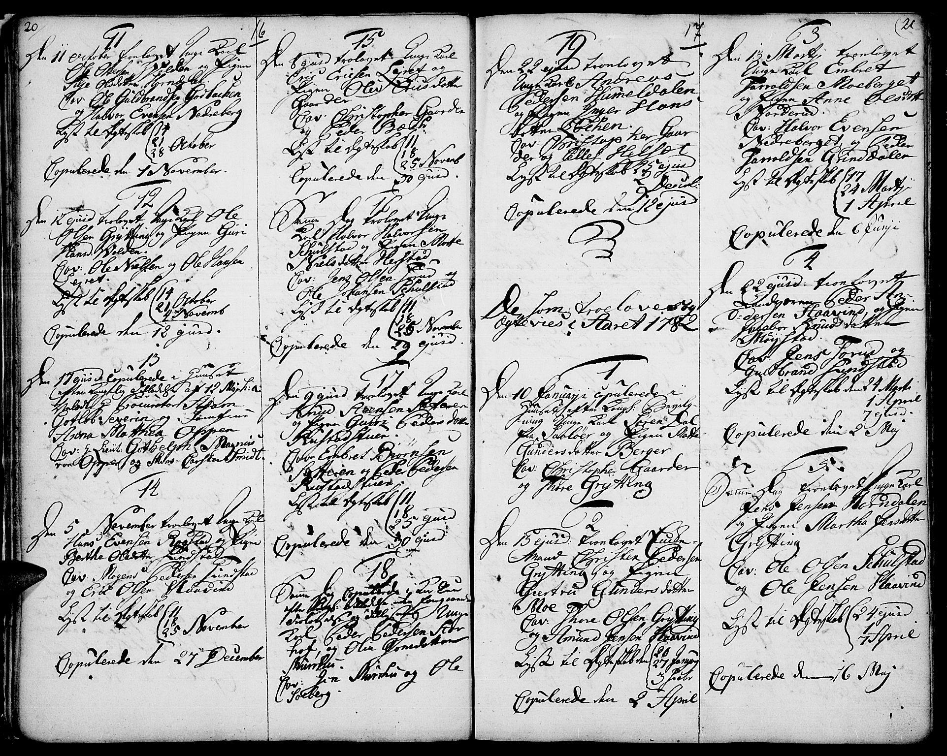 Elverum prestekontor, AV/SAH-PREST-044/H/Ha/Haa/L0005: Ministerialbok nr. 5, 1777-1793, s. 16-17