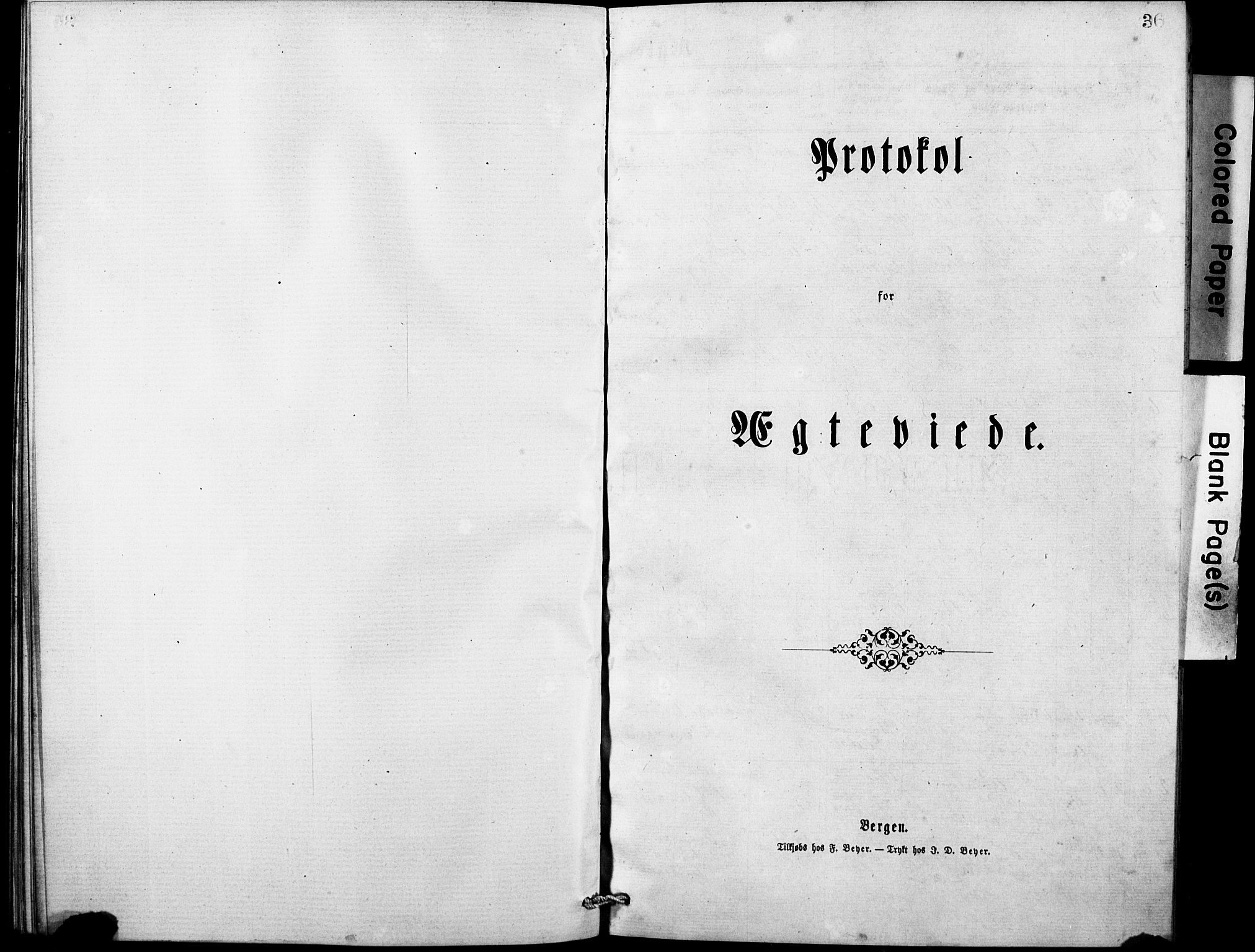 Stryn Sokneprestembete, AV/SAB-A-82501: Klokkerbok nr. A 1A, 1877-1882, s. 36