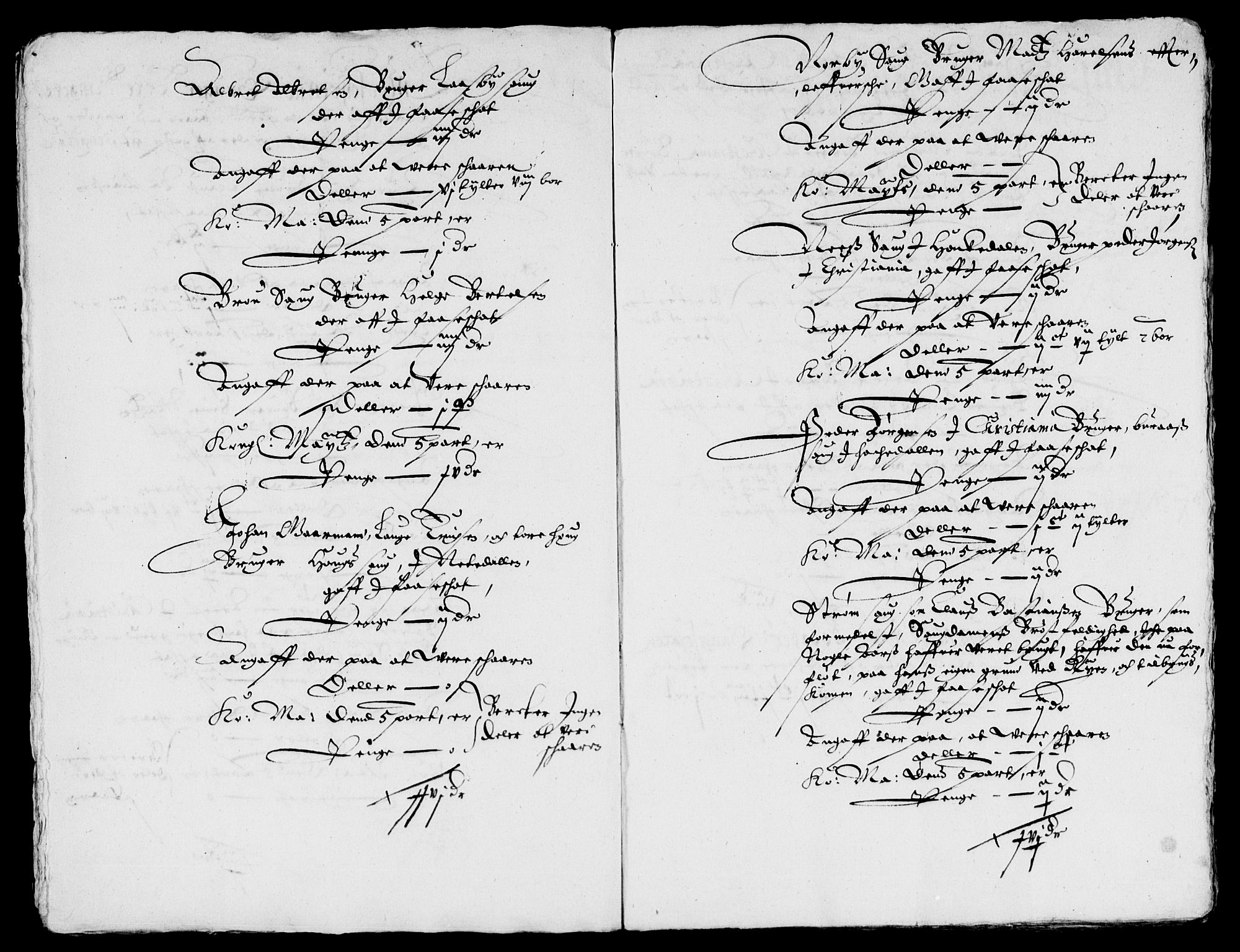 Rentekammeret inntil 1814, Reviderte regnskaper, Lensregnskaper, AV/RA-EA-5023/R/Rb/Rba/L0173: Akershus len, 1643-1644