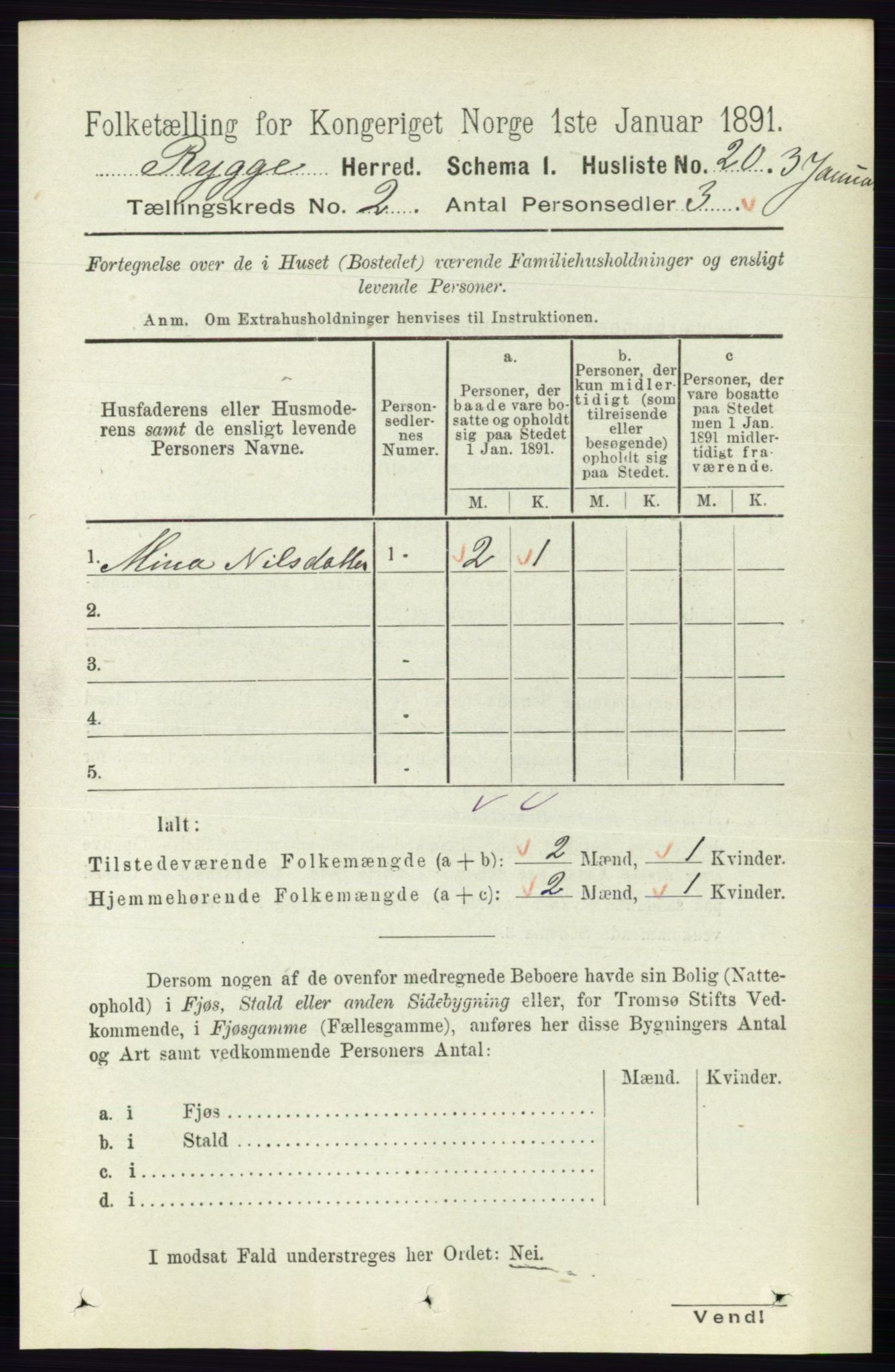 RA, Folketelling 1891 for 0136 Rygge herred, 1891, s. 925