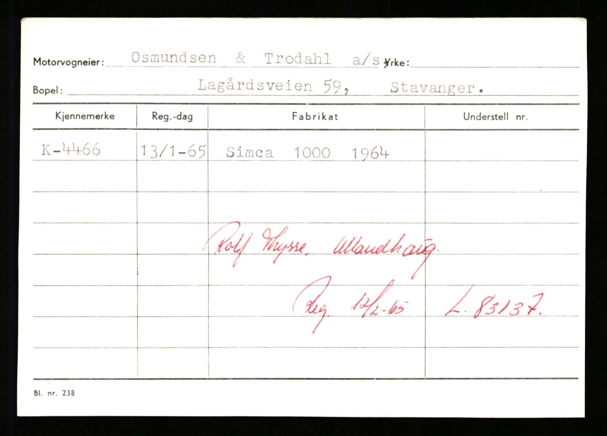 Stavanger trafikkstasjon, AV/SAST-A-101942/0/G/L0001: Registreringsnummer: 0 - 5782, 1930-1971, s. 2739