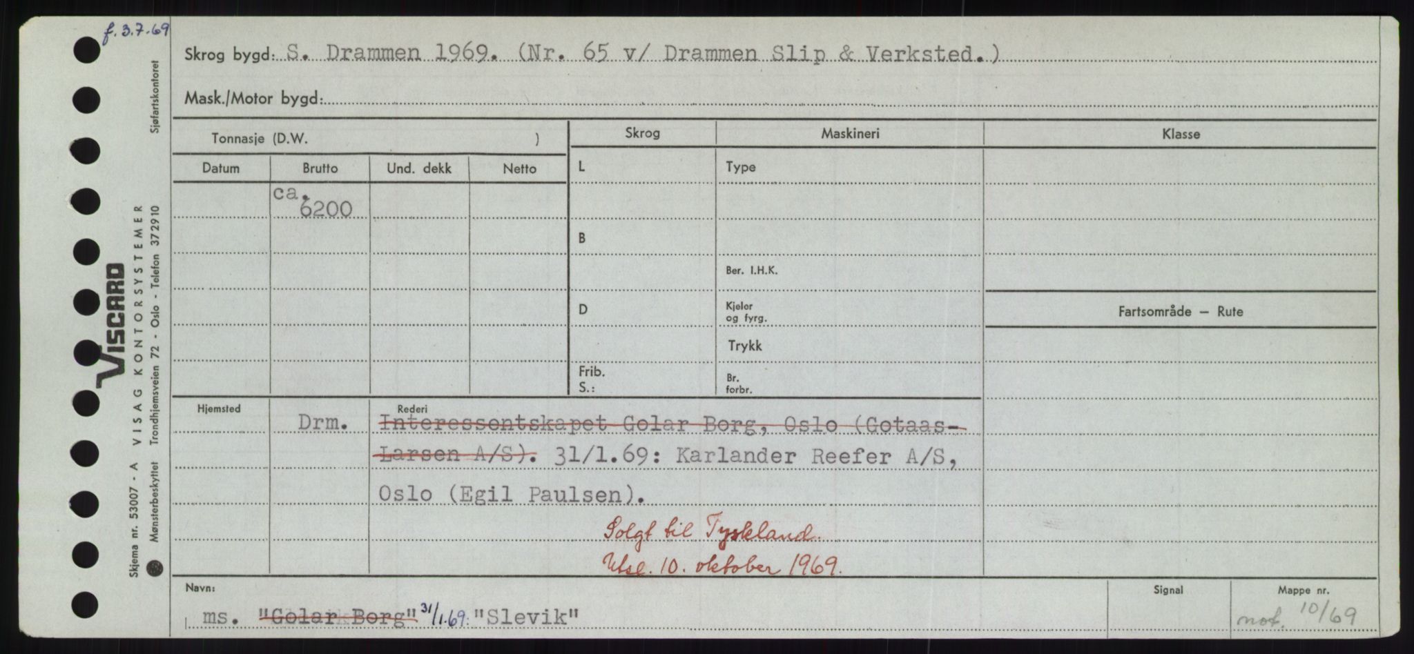 Sjøfartsdirektoratet med forløpere, Skipsmålingen, AV/RA-S-1627/H/Hd/L0034: Fartøy, Sk-Slå, s. 465