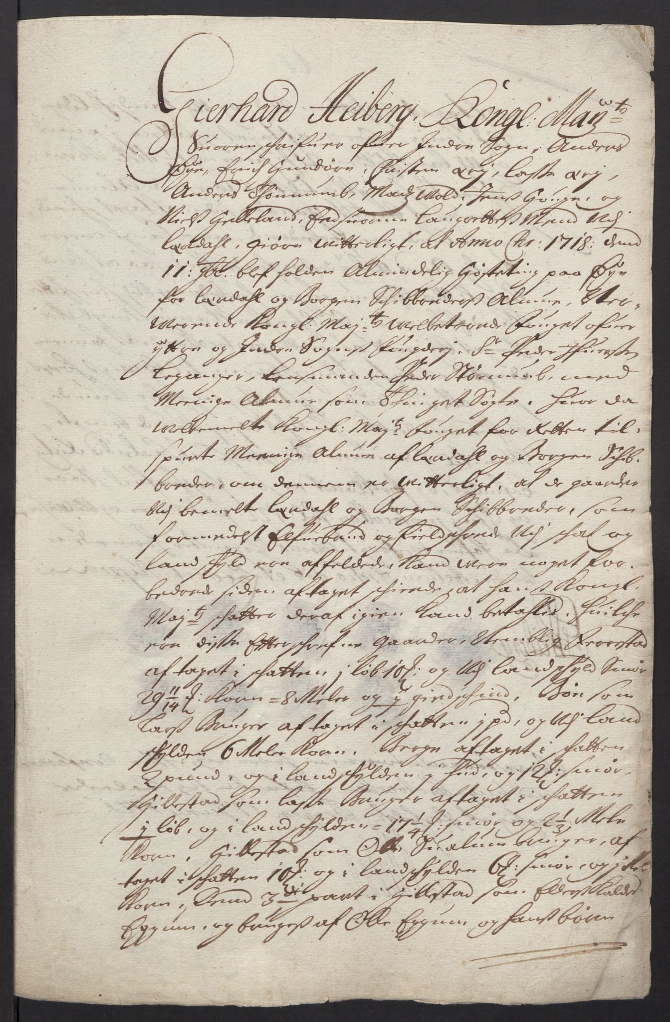 Rentekammeret inntil 1814, Reviderte regnskaper, Fogderegnskap, RA/EA-4092/R52/L3321: Fogderegnskap Sogn, 1717-1718, s. 857