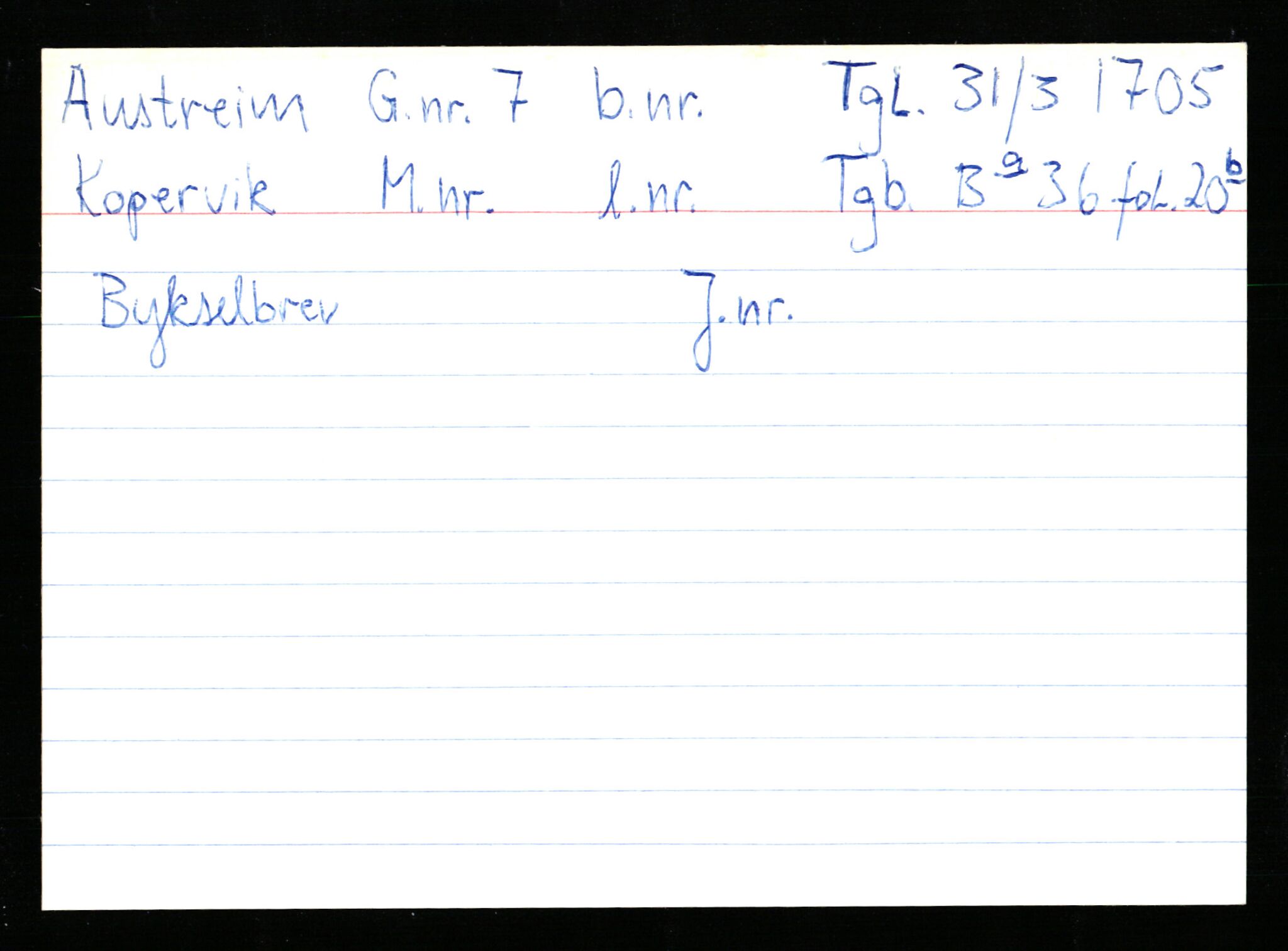 Statsarkivet i Stavanger, AV/SAST-A-101971/03/Y/Ym/L0003: Åstedskort sortert etter gårdsnavn: Austbø - Bandeberg, 1600-1950, s. 184