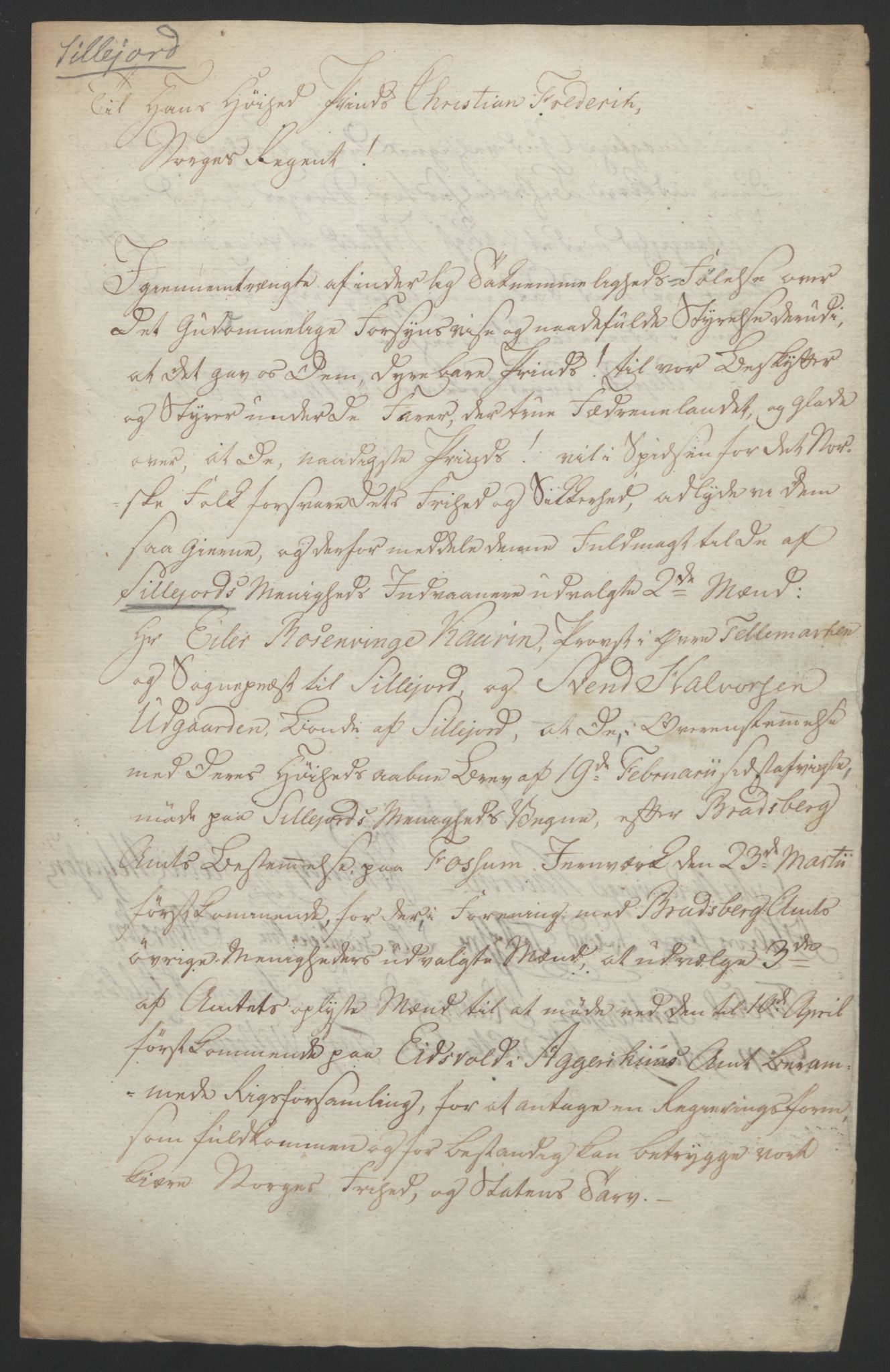 Statsrådssekretariatet, AV/RA-S-1001/D/Db/L0008: Fullmakter for Eidsvollsrepresentantene i 1814. , 1814, s. 67