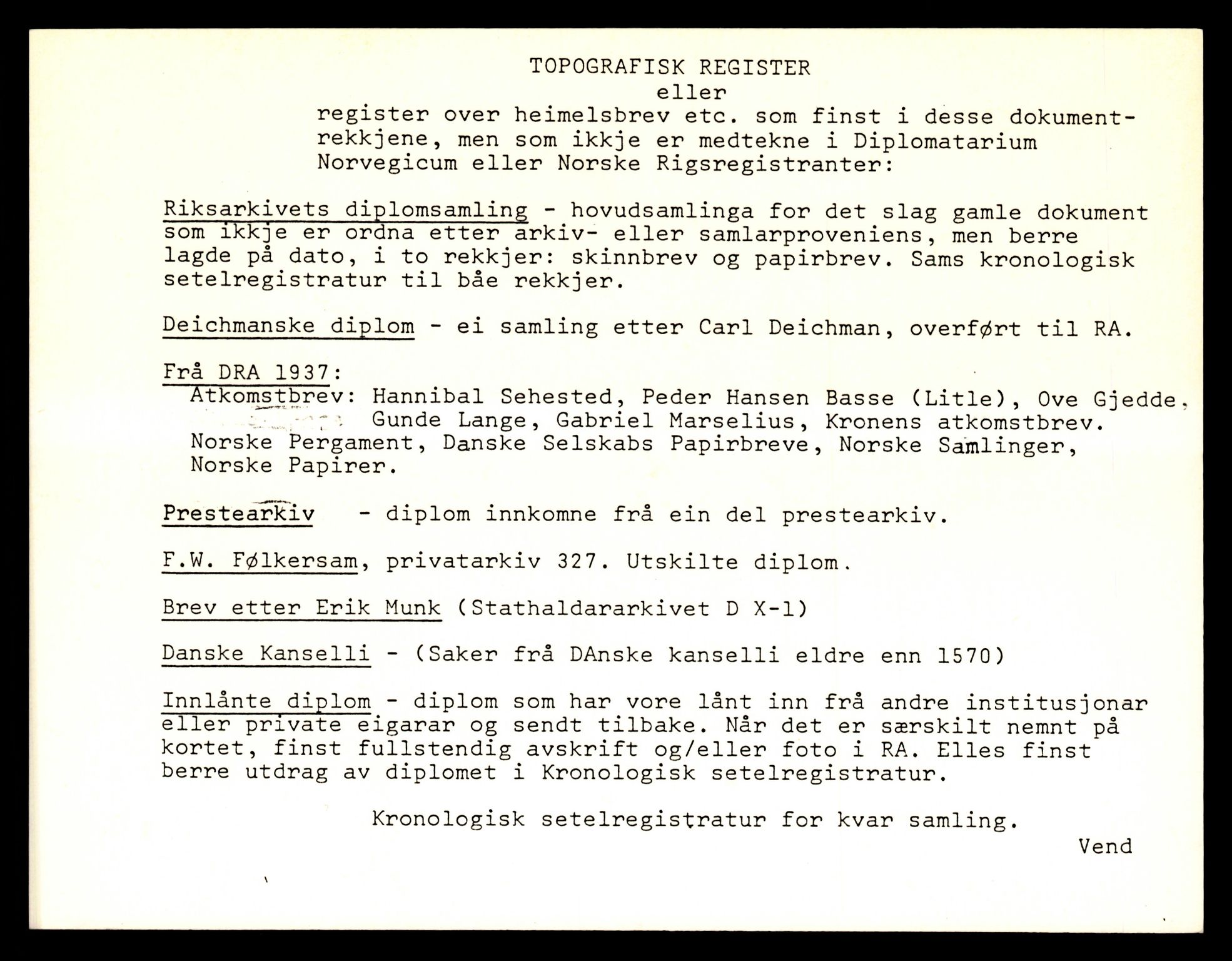 Riksarkivets diplomsamling, AV/RA-EA-5965/F35/F35e/L0009: Registreringssedler Oppland 1, 1400-1700, s. 1