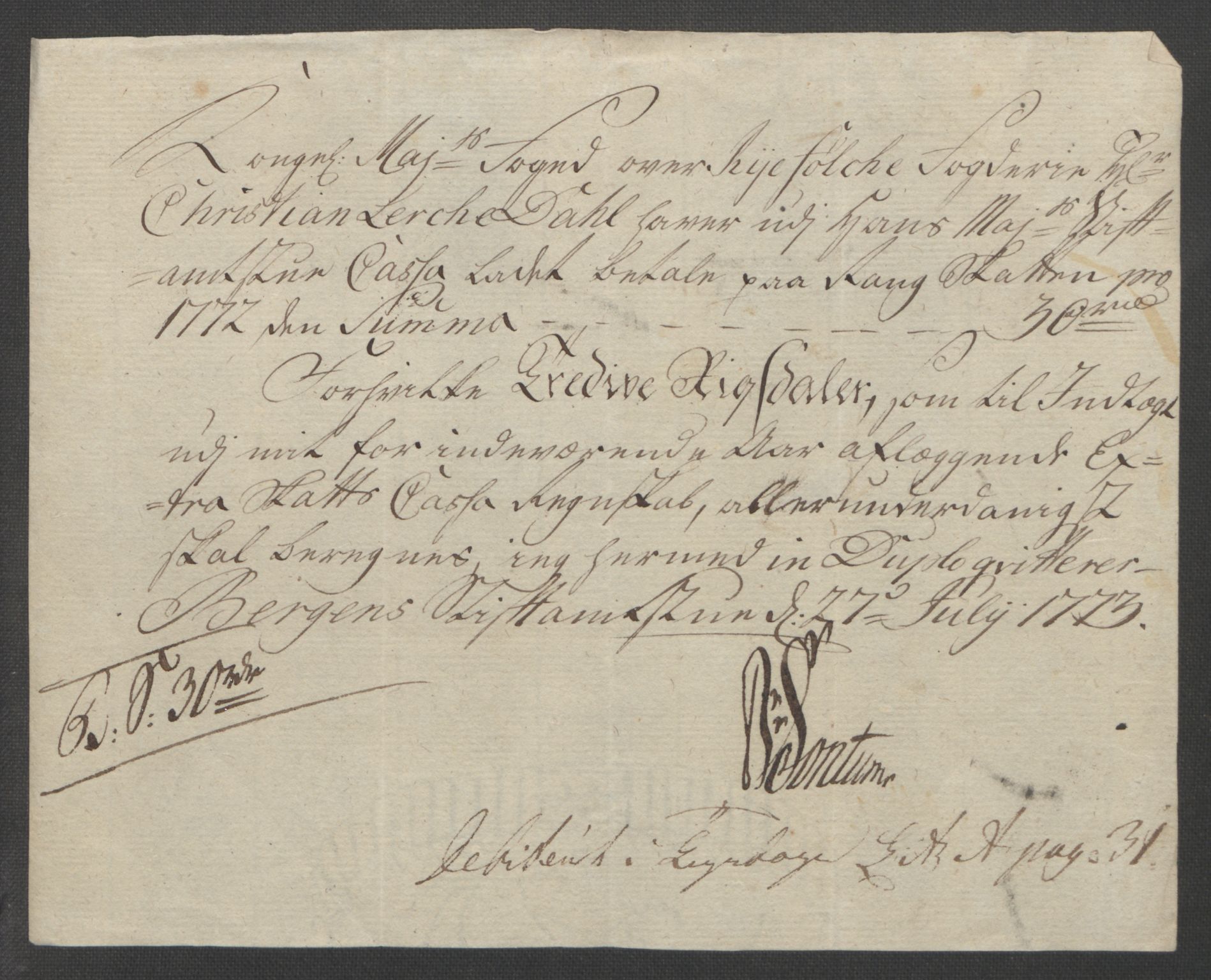 Rentekammeret inntil 1814, Reviderte regnskaper, Fogderegnskap, RA/EA-4092/R47/L2972: Ekstraskatten Ryfylke, 1762-1780, s. 306