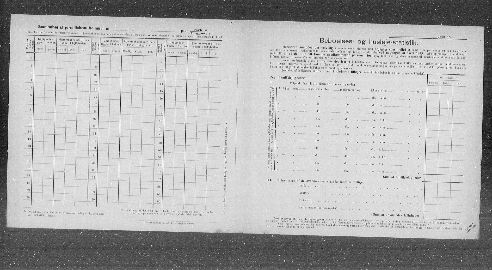 OBA, Kommunal folketelling 31.12.1905 for Kristiania kjøpstad, 1905, s. 11412