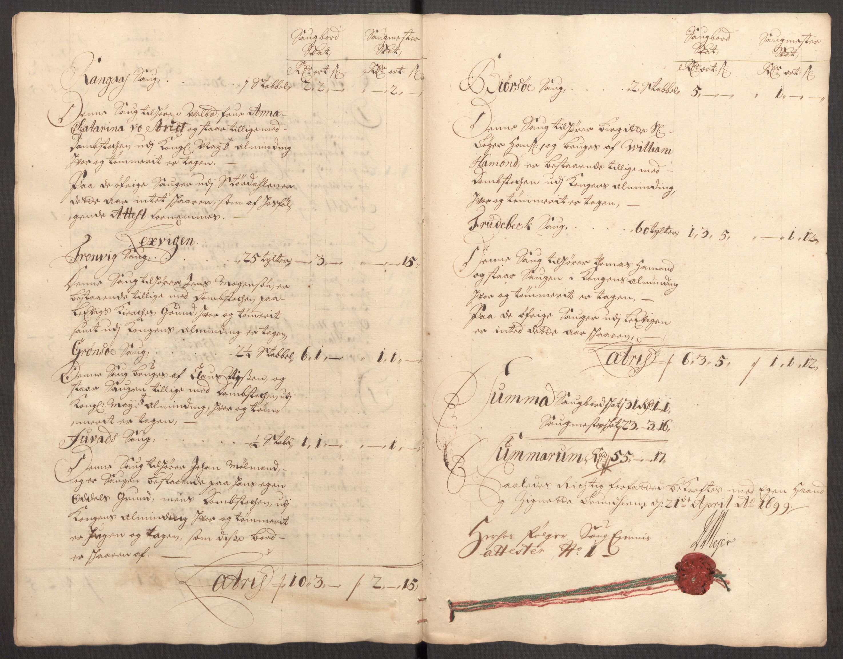 Rentekammeret inntil 1814, Reviderte regnskaper, Fogderegnskap, AV/RA-EA-4092/R62/L4190: Fogderegnskap Stjørdal og Verdal, 1698, s. 157