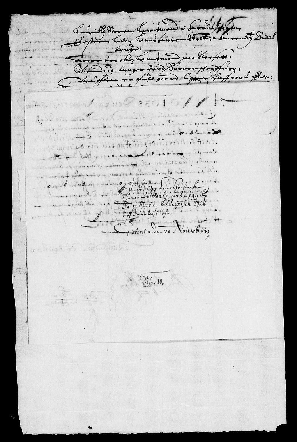 Rentekammeret inntil 1814, Reviderte regnskaper, Lensregnskaper, AV/RA-EA-5023/R/Rb/Rbl/L0007: Brunla len, 1637-1641