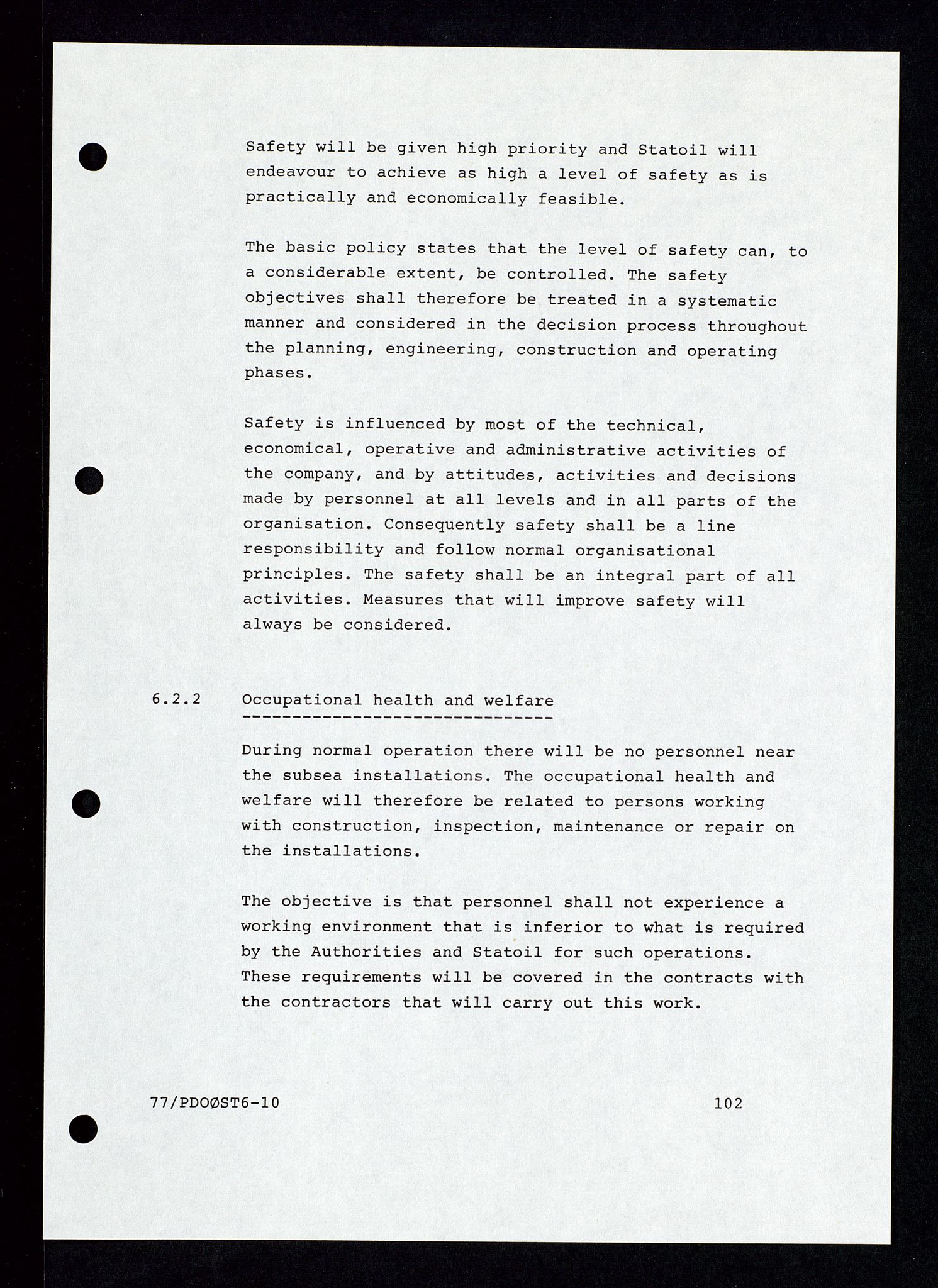 Pa 1339 - Statoil ASA, SAST/A-101656/0001/E/Ed/Eda/L0153: Administrasjon: Felt- og lisensadministrasjon. , 1989-1994, s. 166
