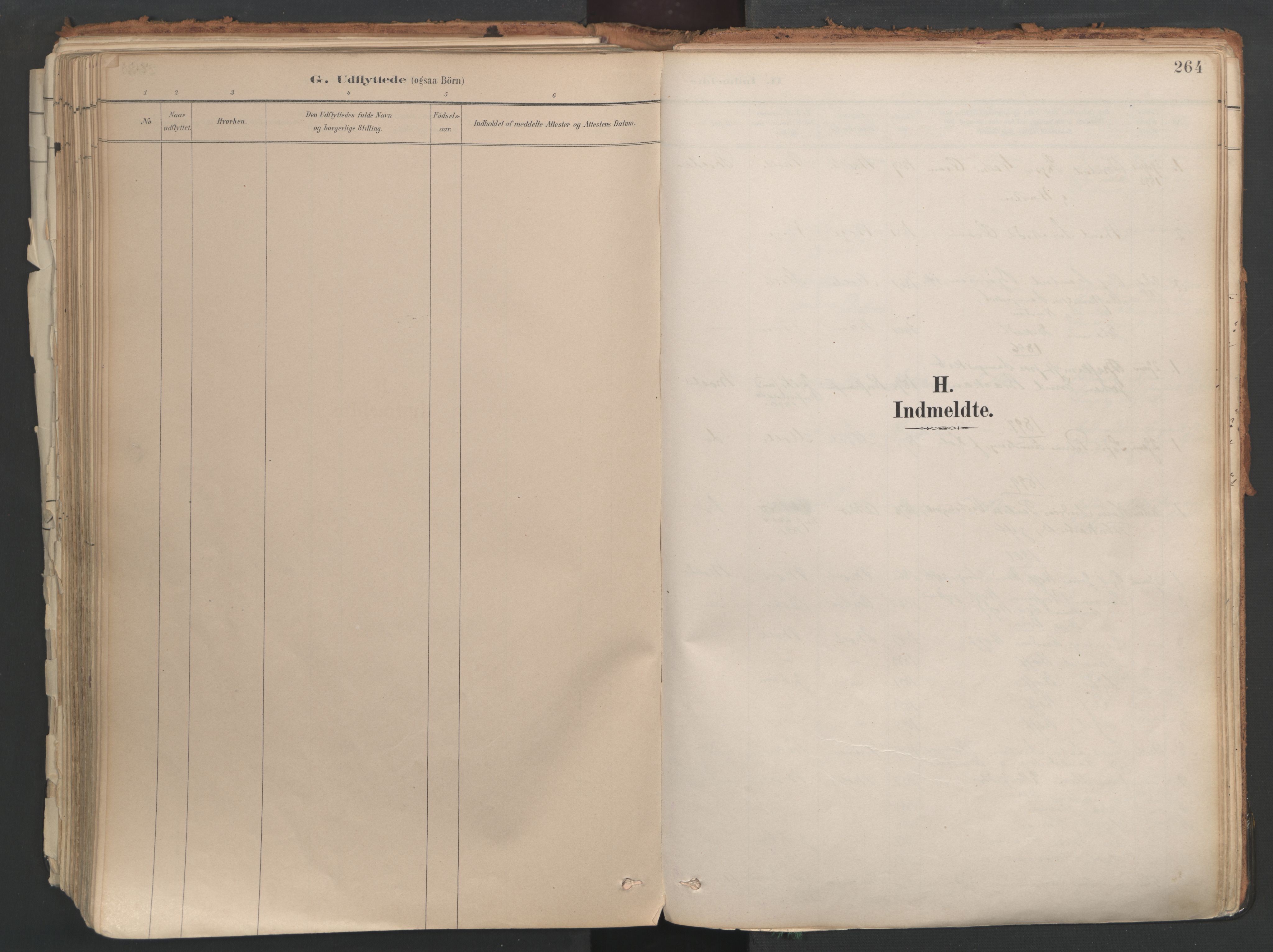 Ministerialprotokoller, klokkerbøker og fødselsregistre - Møre og Romsdal, SAT/A-1454/558/L0692: Ministerialbok nr. 558A06, 1887-1971, s. 264