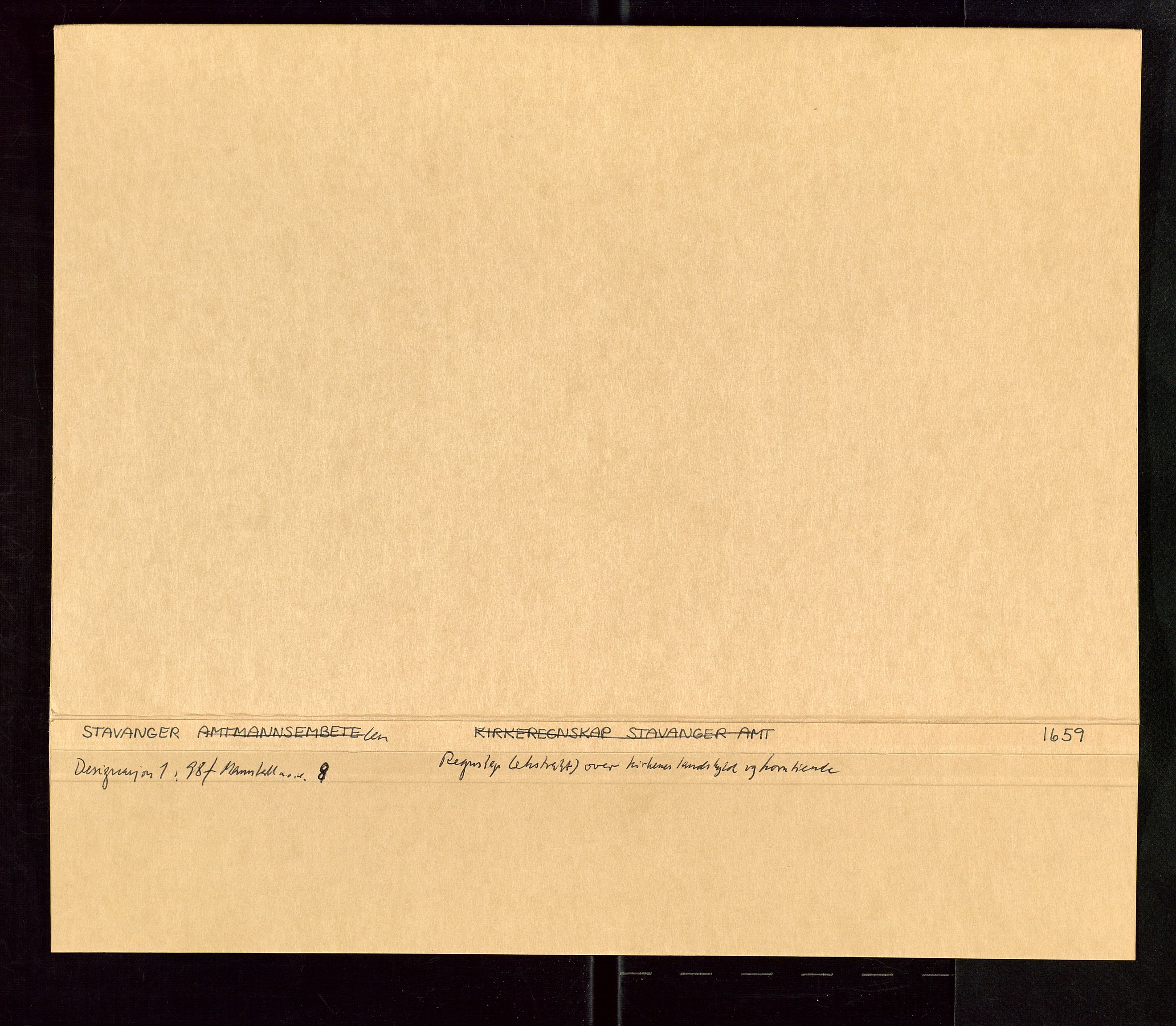 Stavanger len, AV/SAST-A-101870/Ob/L0027: Diverse, 1657-1660, s. 96