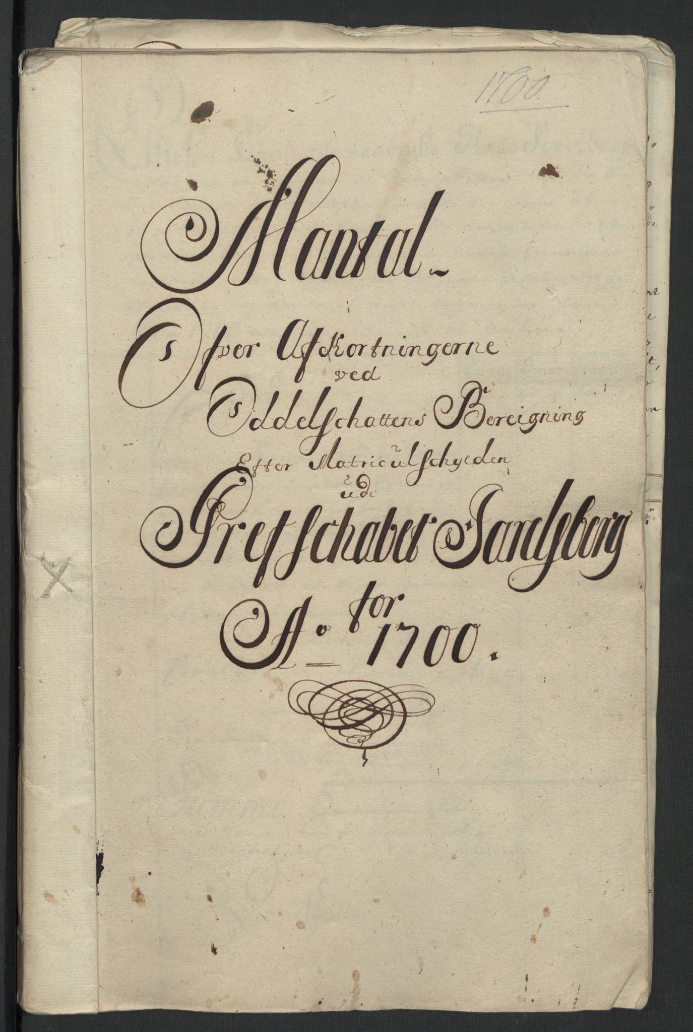 Rentekammeret inntil 1814, Reviderte regnskaper, Fogderegnskap, RA/EA-4092/R32/L1869: Fogderegnskap Jarlsberg grevskap, 1700-1701, s. 50