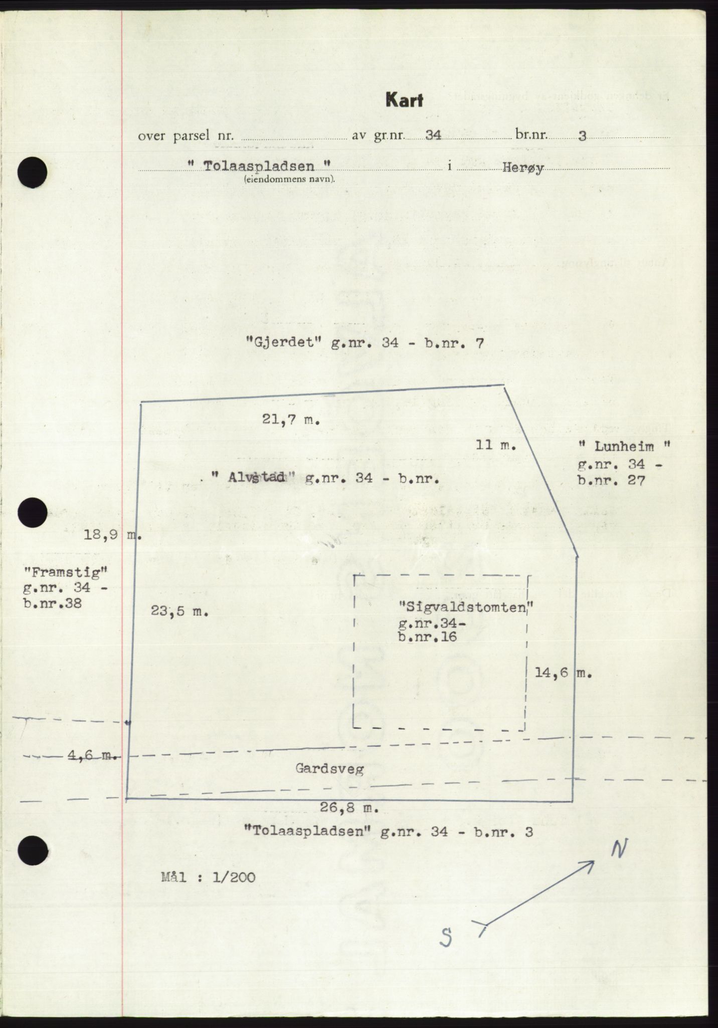 Søre Sunnmøre sorenskriveri, AV/SAT-A-4122/1/2/2C/L0085: Pantebok nr. 11A, 1949-1949, Dagboknr: 1975/1949