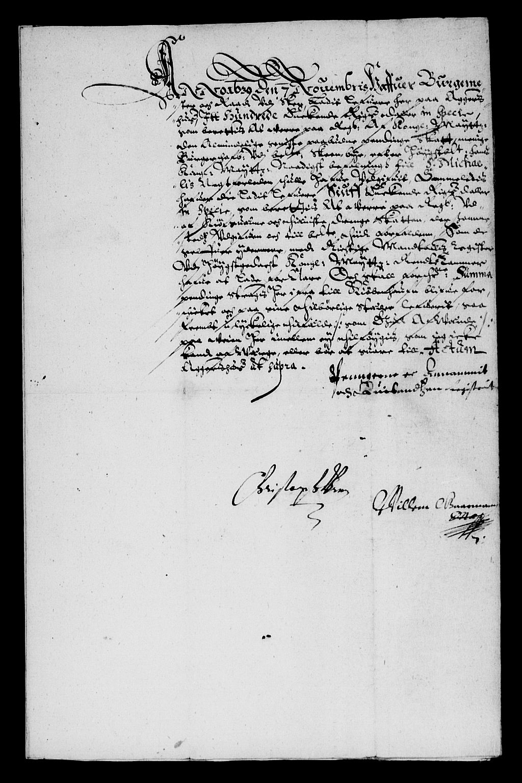 Rentekammeret inntil 1814, Reviderte regnskaper, Lensregnskaper, AV/RA-EA-5023/R/Rb/Rbp/L0040: Bratsberg len, 1653-1655