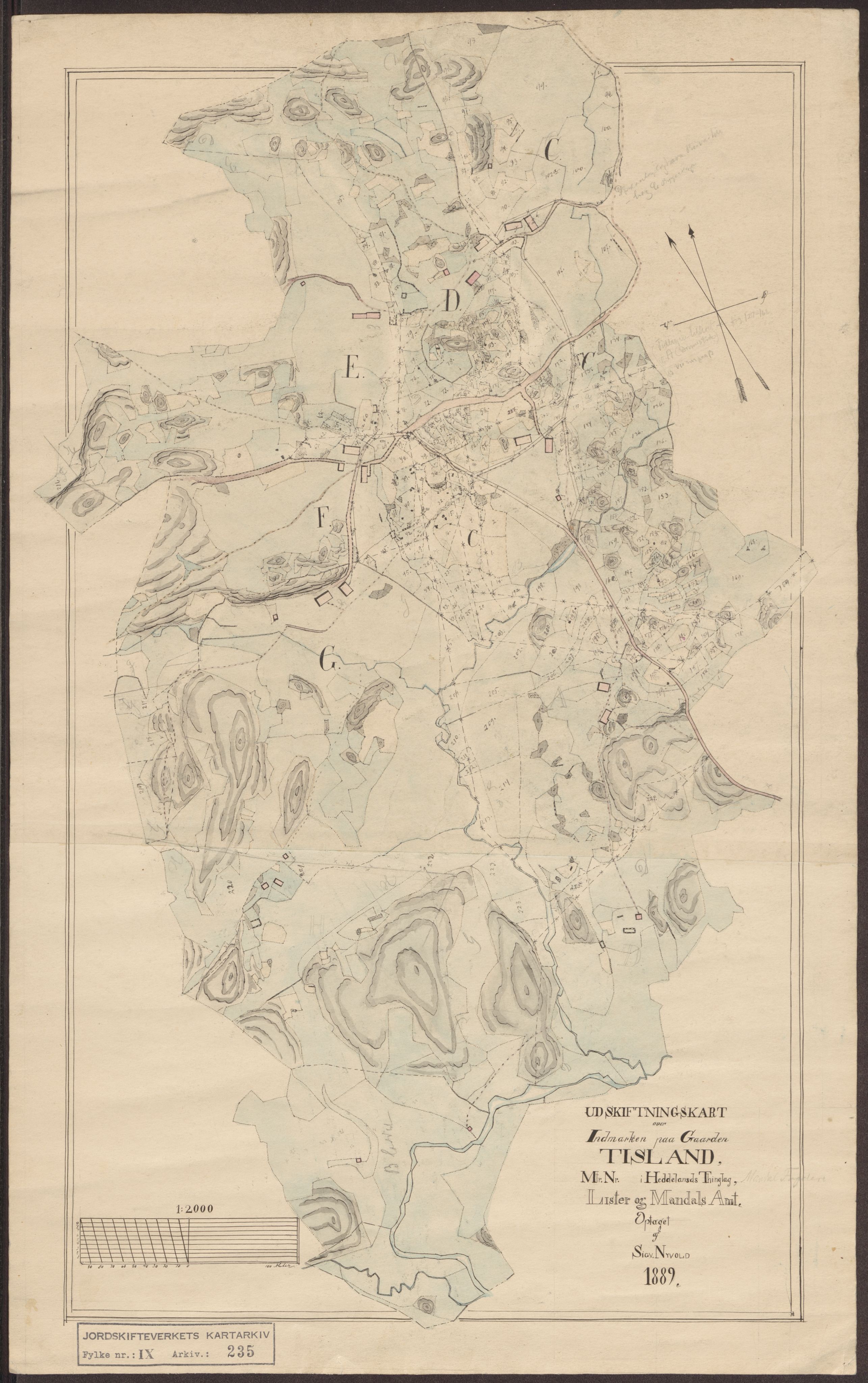 Jordskifteverkets kartarkiv, RA/S-3929/T, 1859-1988, s. 279