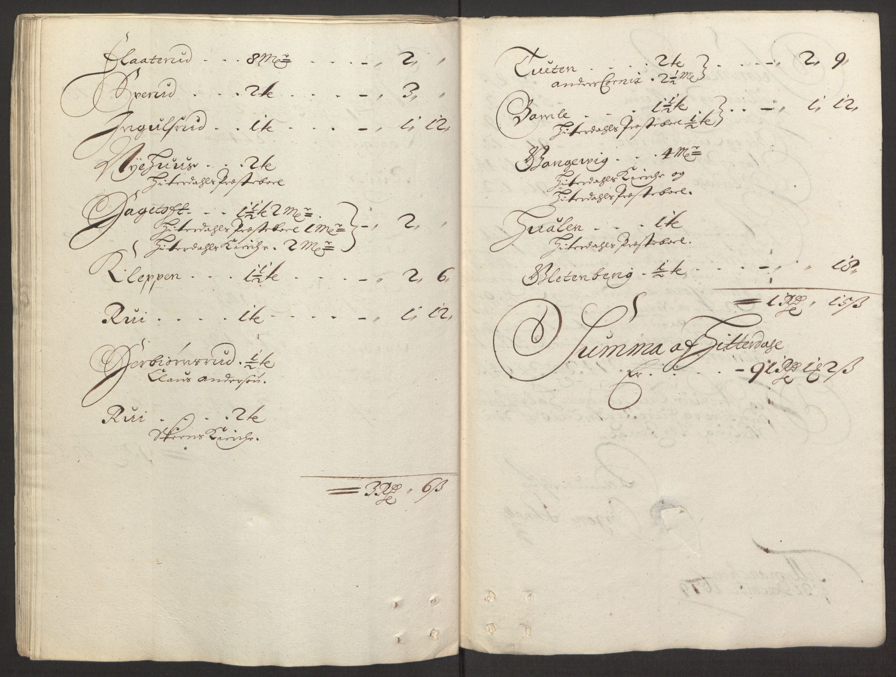 Rentekammeret inntil 1814, Reviderte regnskaper, Fogderegnskap, RA/EA-4092/R35/L2072: Fogderegnskap Øvre og Nedre Telemark, 1679, s. 136