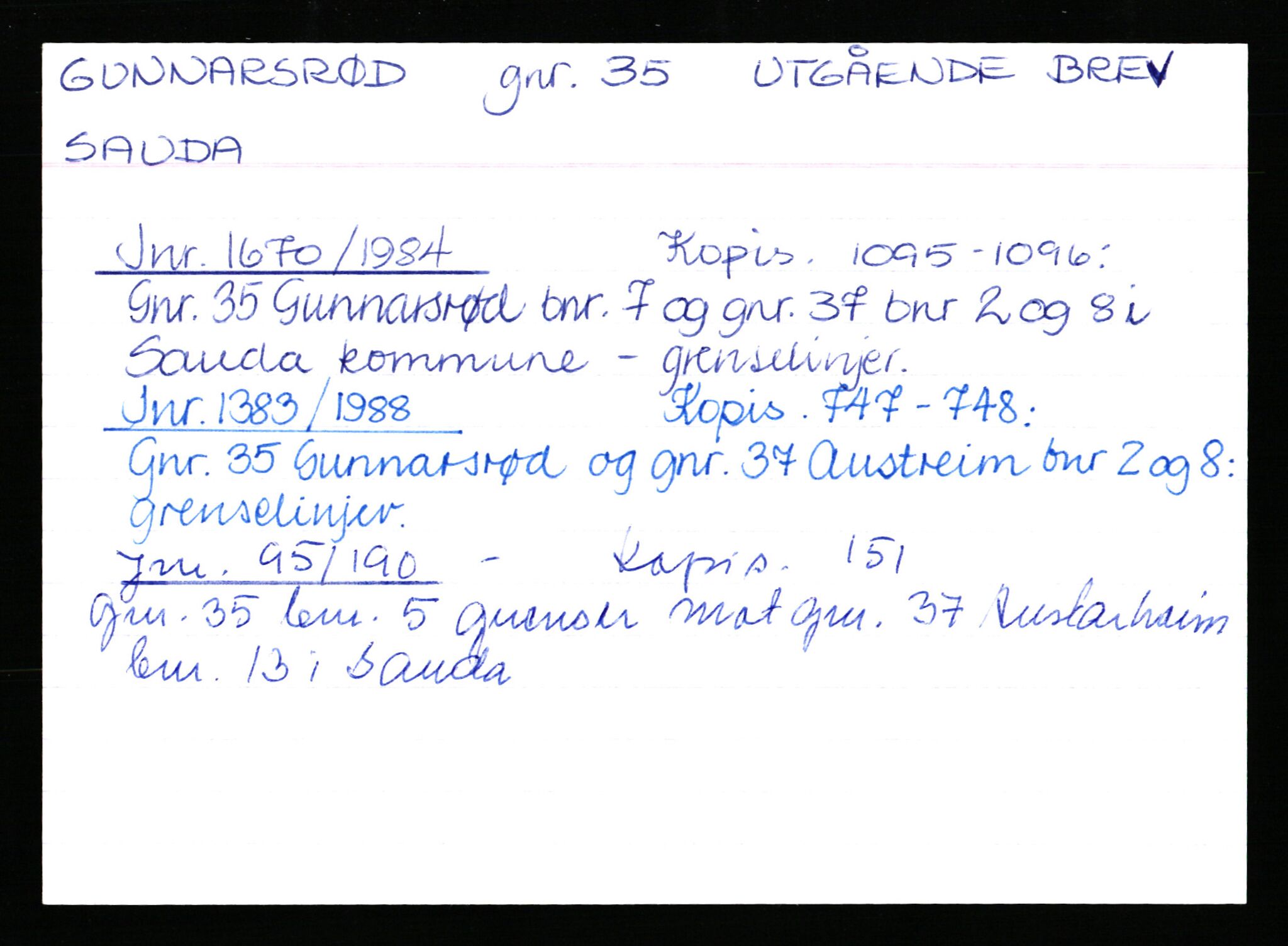 Statsarkivet i Stavanger, AV/SAST-A-101971/03/Y/Yk/L0014: Registerkort sortert etter gårdsnavn: Gunnarsrød - Handeland, 1750-1930, s. 2