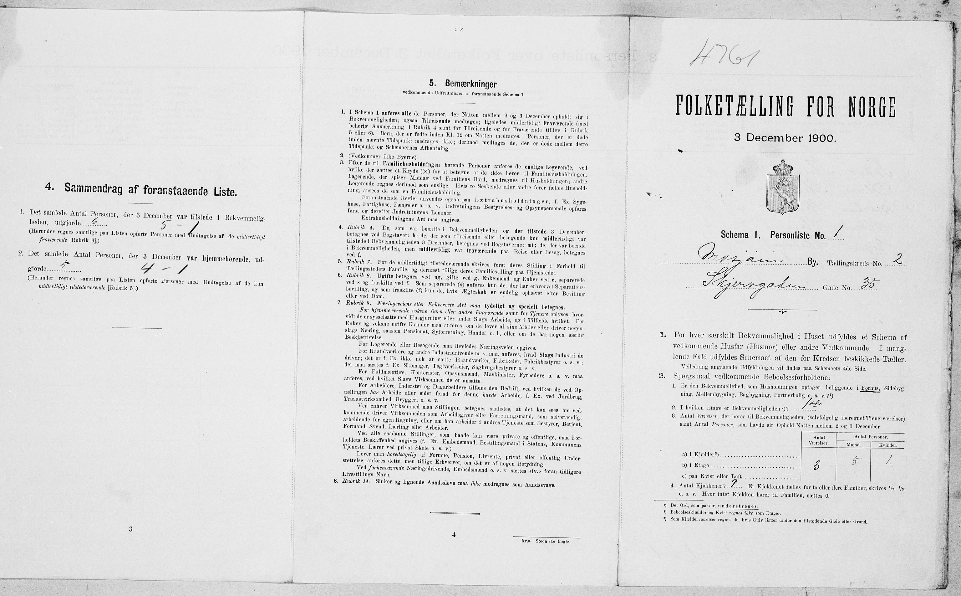 SAT, Folketelling 1900 for 1802 Mosjøen ladested, 1900, s. 407