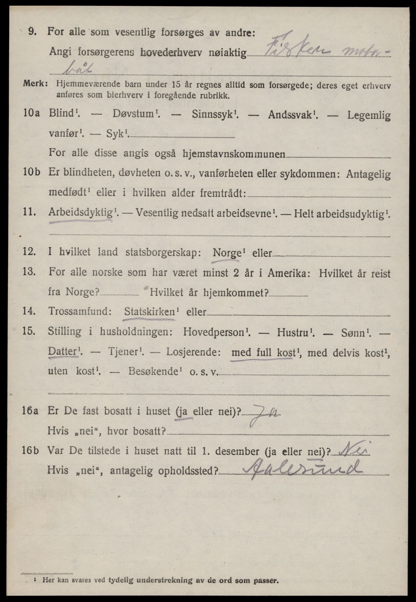 SAT, Folketelling 1920 for 1532 Giske herred, 1920, s. 825
