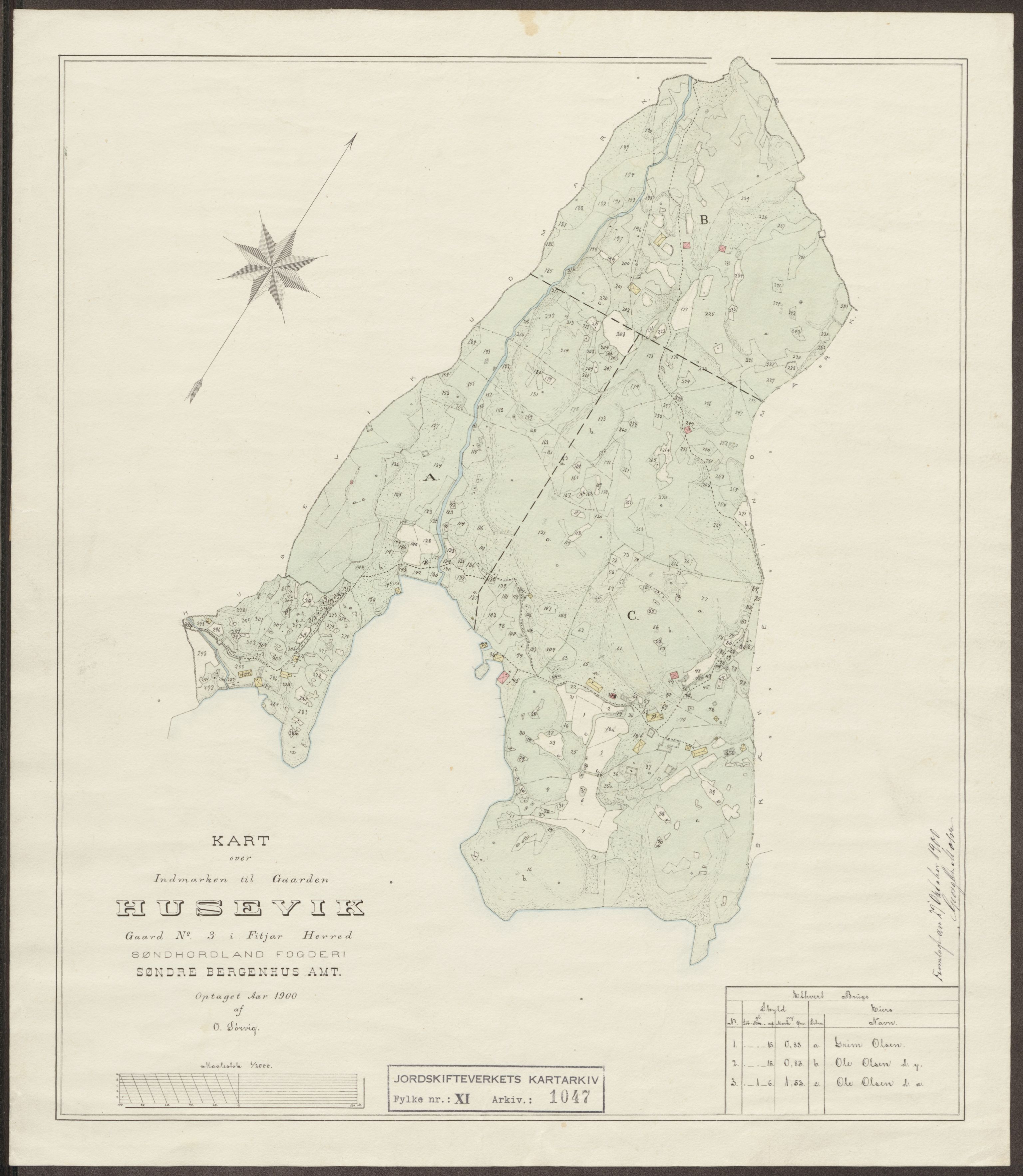 Jordskifteverkets kartarkiv, AV/RA-S-3929/T, 1859-1988, s. 1193