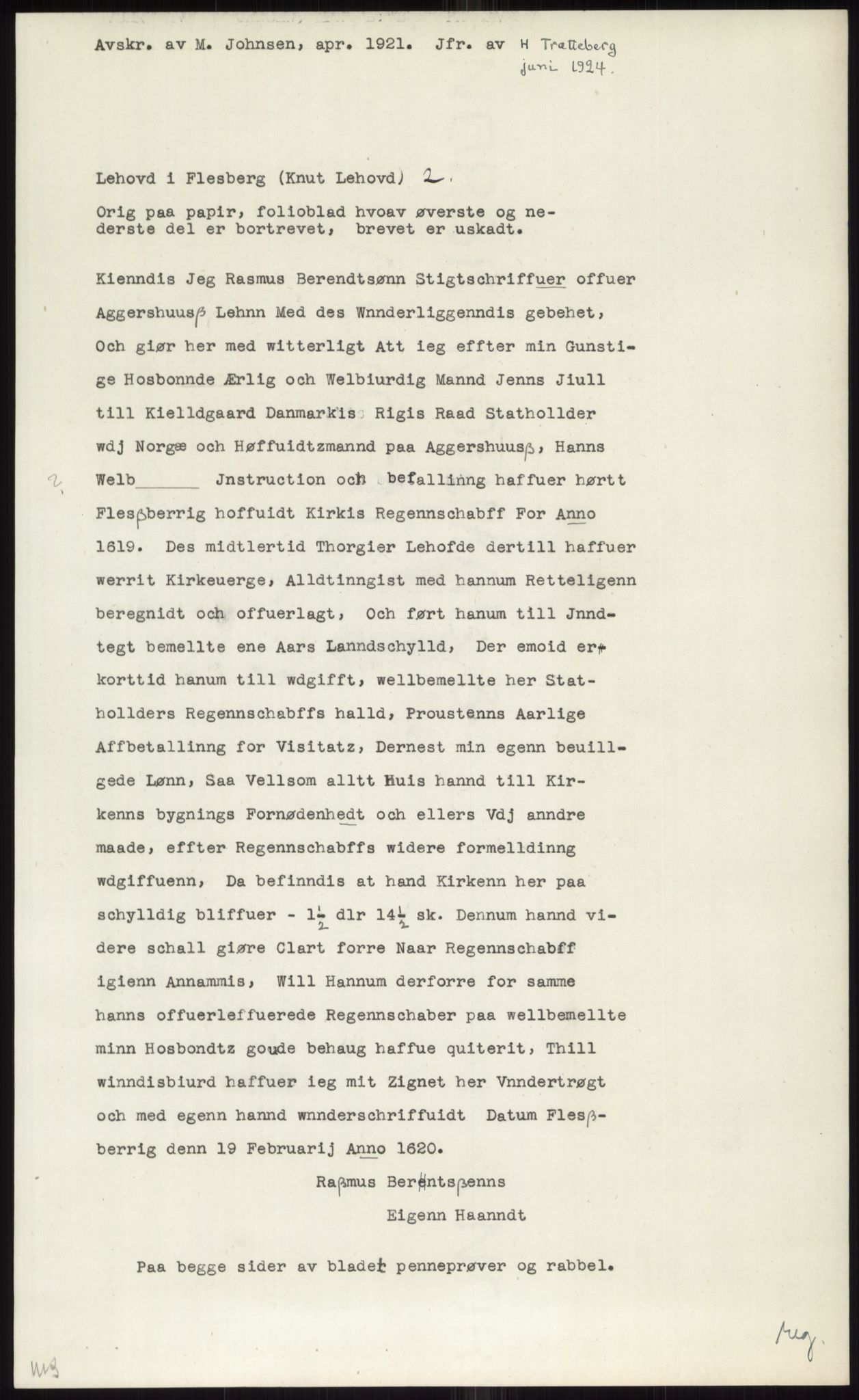 Samlinger til kildeutgivelse, Diplomavskriftsamlingen, RA/EA-4053/H/Ha, s. 1163