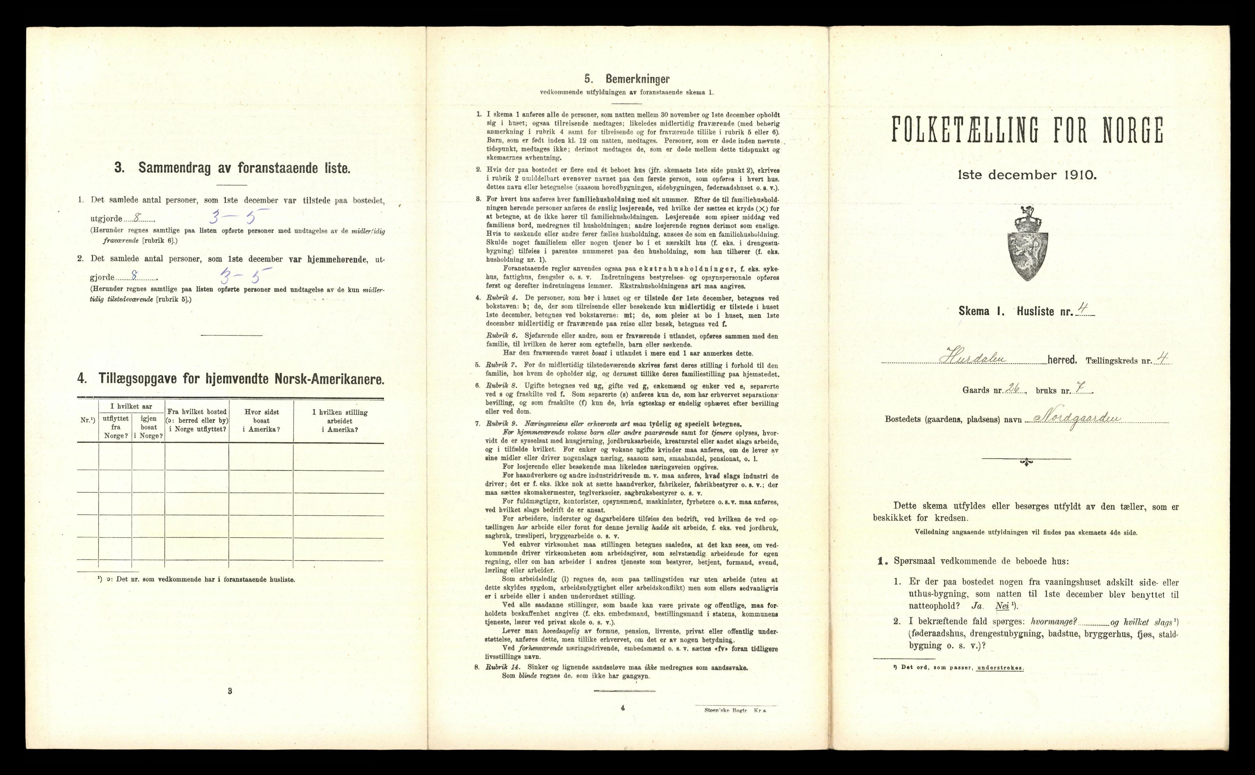 RA, Folketelling 1910 for 0239 Hurdal herred, 1910, s. 384