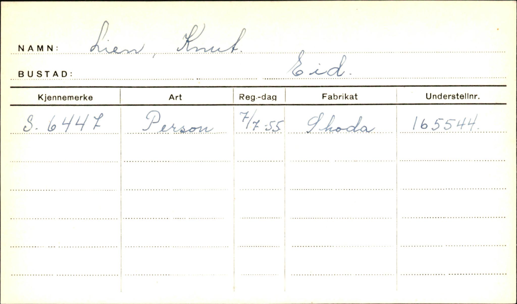 Statens vegvesen, Sogn og Fjordane vegkontor, AV/SAB-A-5301/4/F/L0001B: Eigarregister Fjordane til 1.6.1961, 1930-1961, s. 533