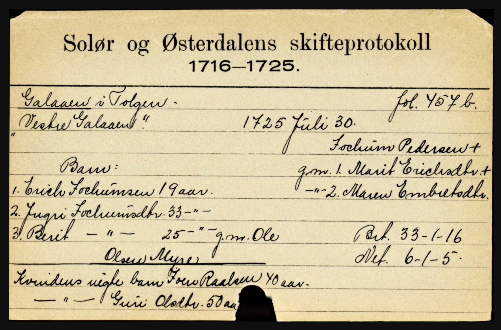 Solør og Østerdalen sorenskriveri, SAH/TING-024/J, 1716-1774, s. 1485