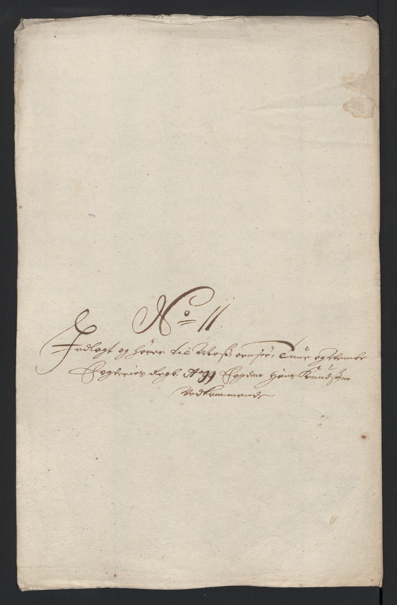 Rentekammeret inntil 1814, Reviderte regnskaper, Fogderegnskap, AV/RA-EA-4092/R04/L0128: Fogderegnskap Moss, Onsøy, Tune, Veme og Åbygge, 1699, s. 59
