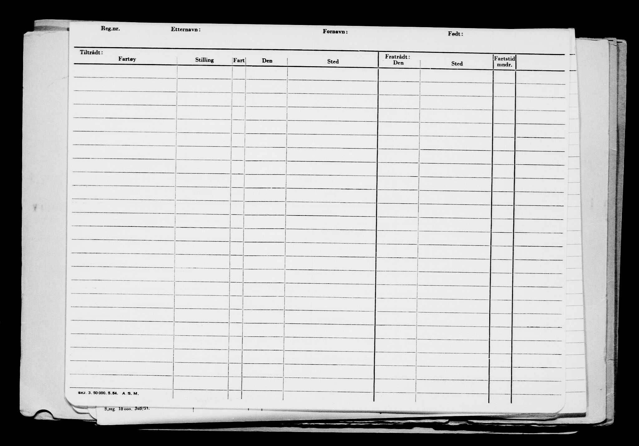 Direktoratet for sjømenn, AV/RA-S-3545/G/Gb/L0114: Hovedkort, 1913, s. 64