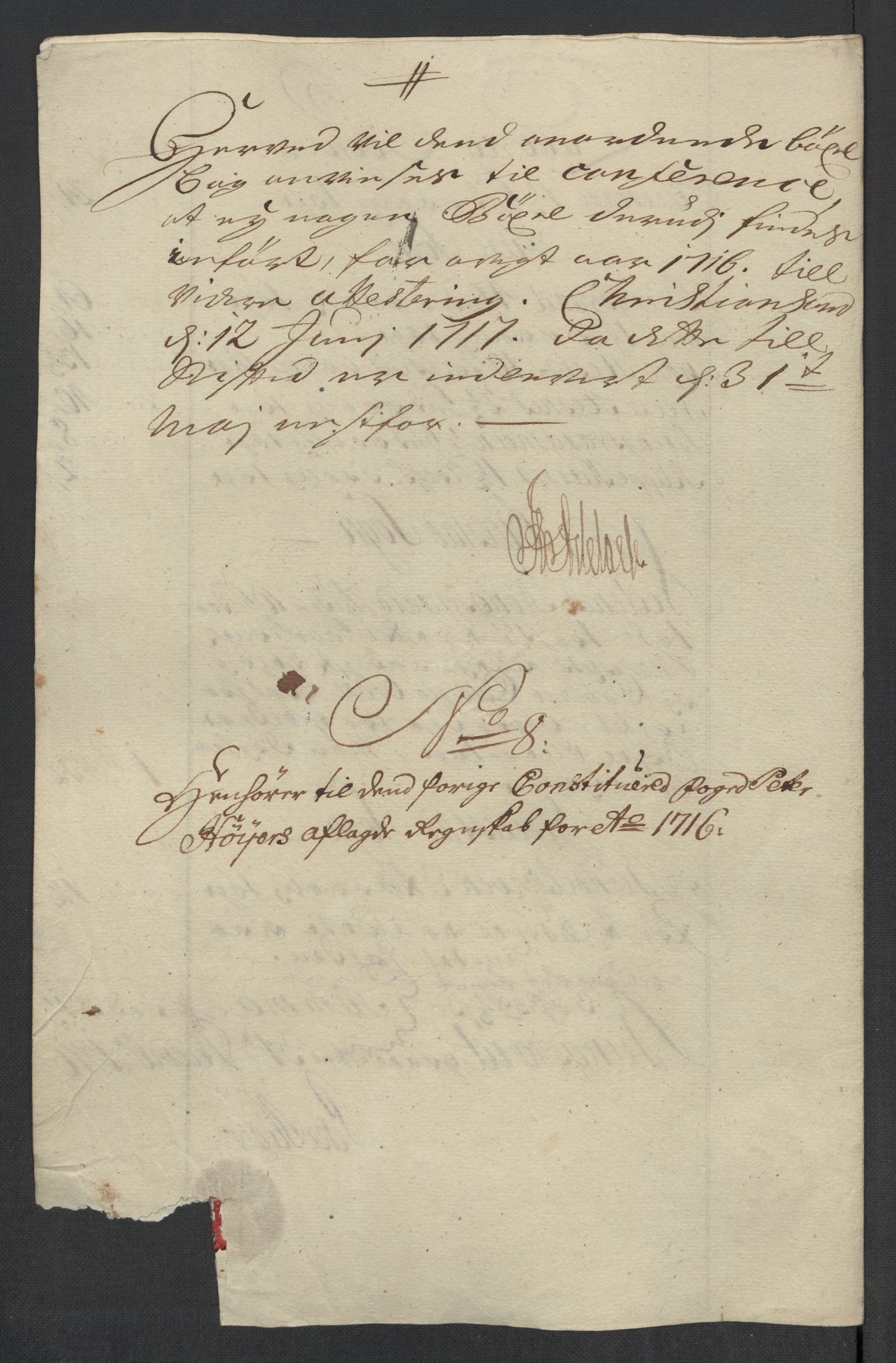 Rentekammeret inntil 1814, Reviderte regnskaper, Fogderegnskap, AV/RA-EA-4092/R39/L2325: Fogderegnskap Nedenes, 1716, s. 227