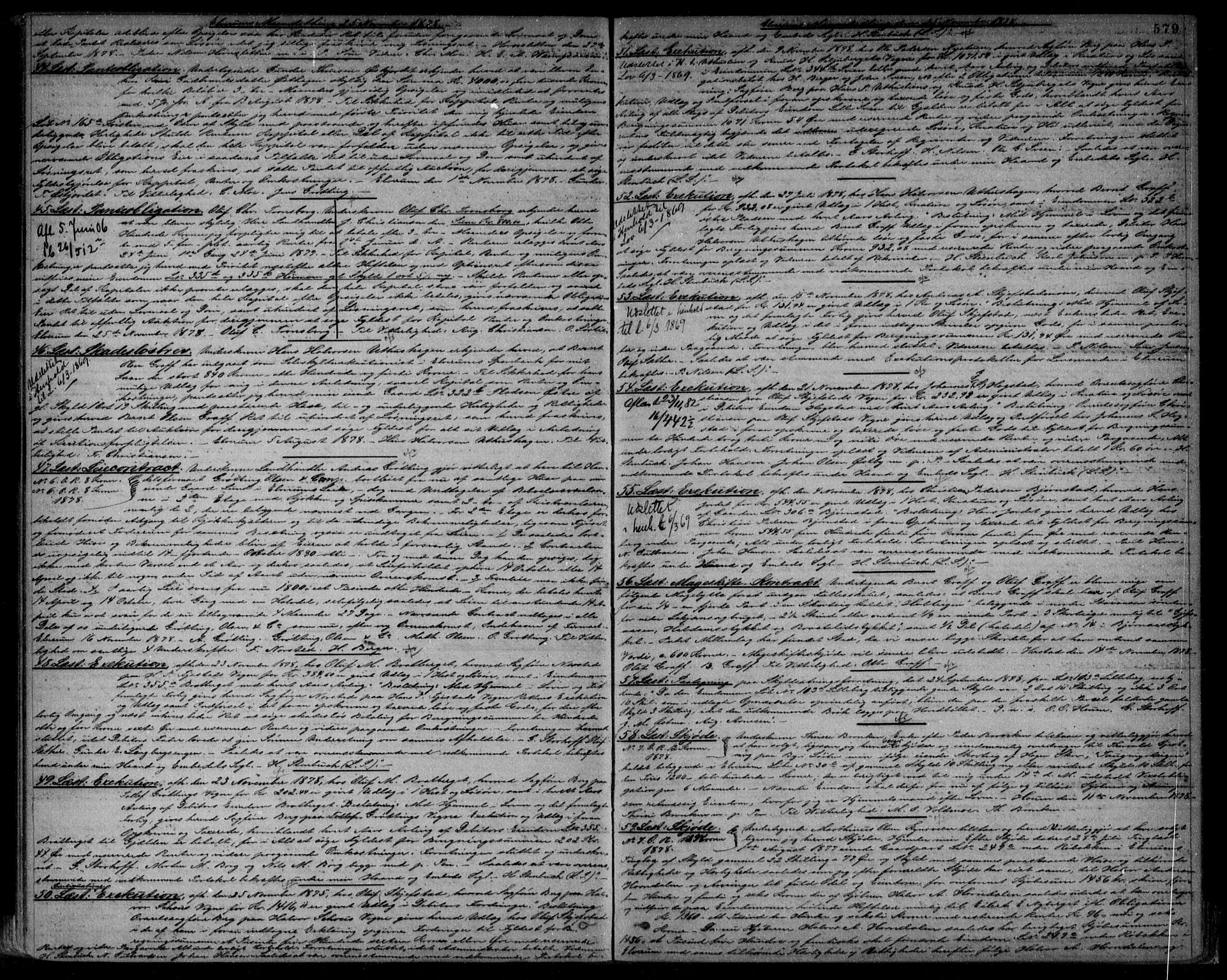 Sør-Østerdal sorenskriveri, SAH/TING-018/H/Hb/Hba/L0014/0002: Pantebok nr. 14b, 1876-1879, s. 579