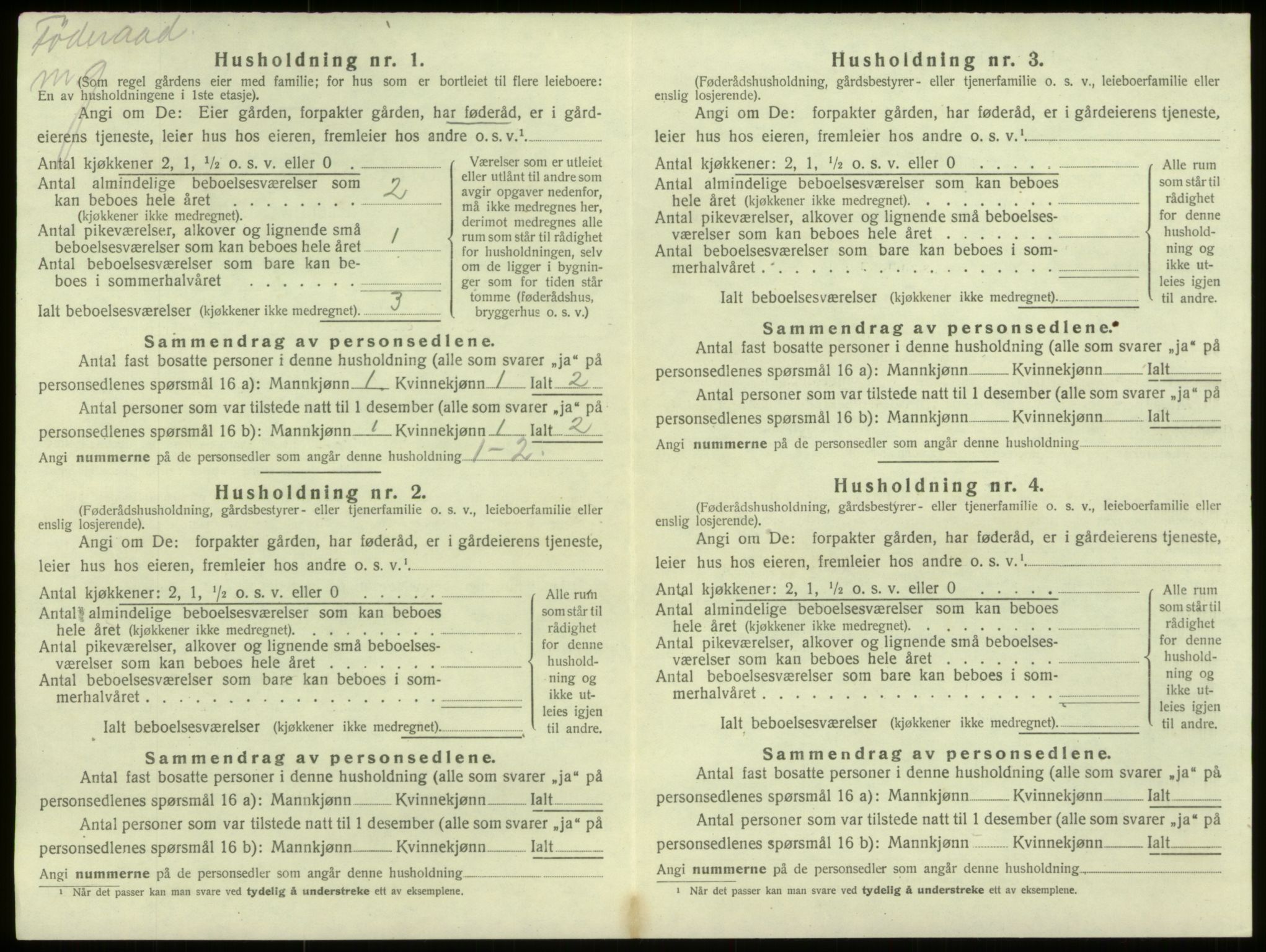 SAB, Folketelling 1920 for 1441 Selje herred, 1920, s. 353