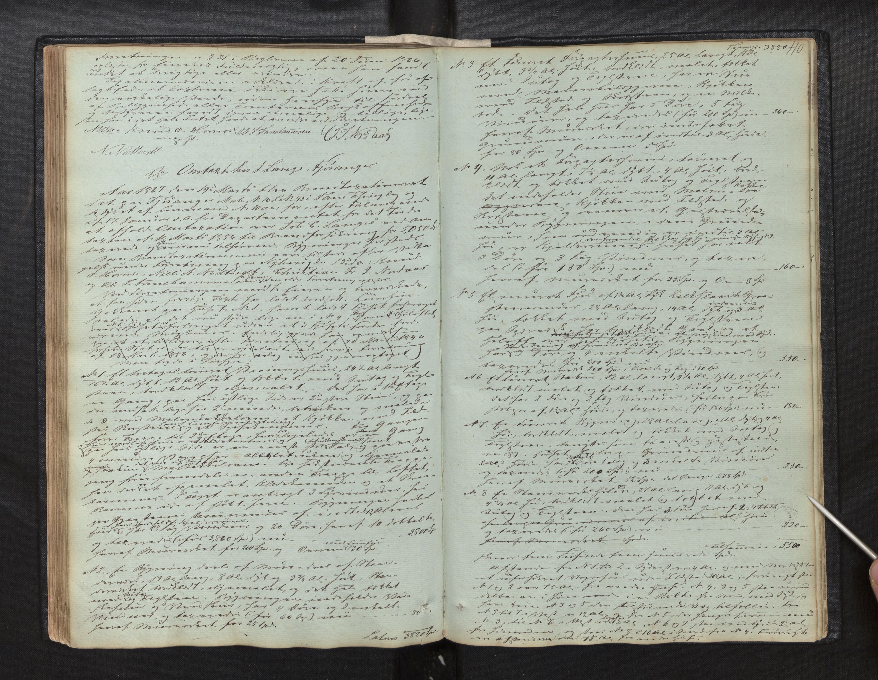 Lensmannen i Fana, AV/SAB-A-31801/0012/L0001: Branntakstprotokoll, 1847-1867, s. 109b-110a