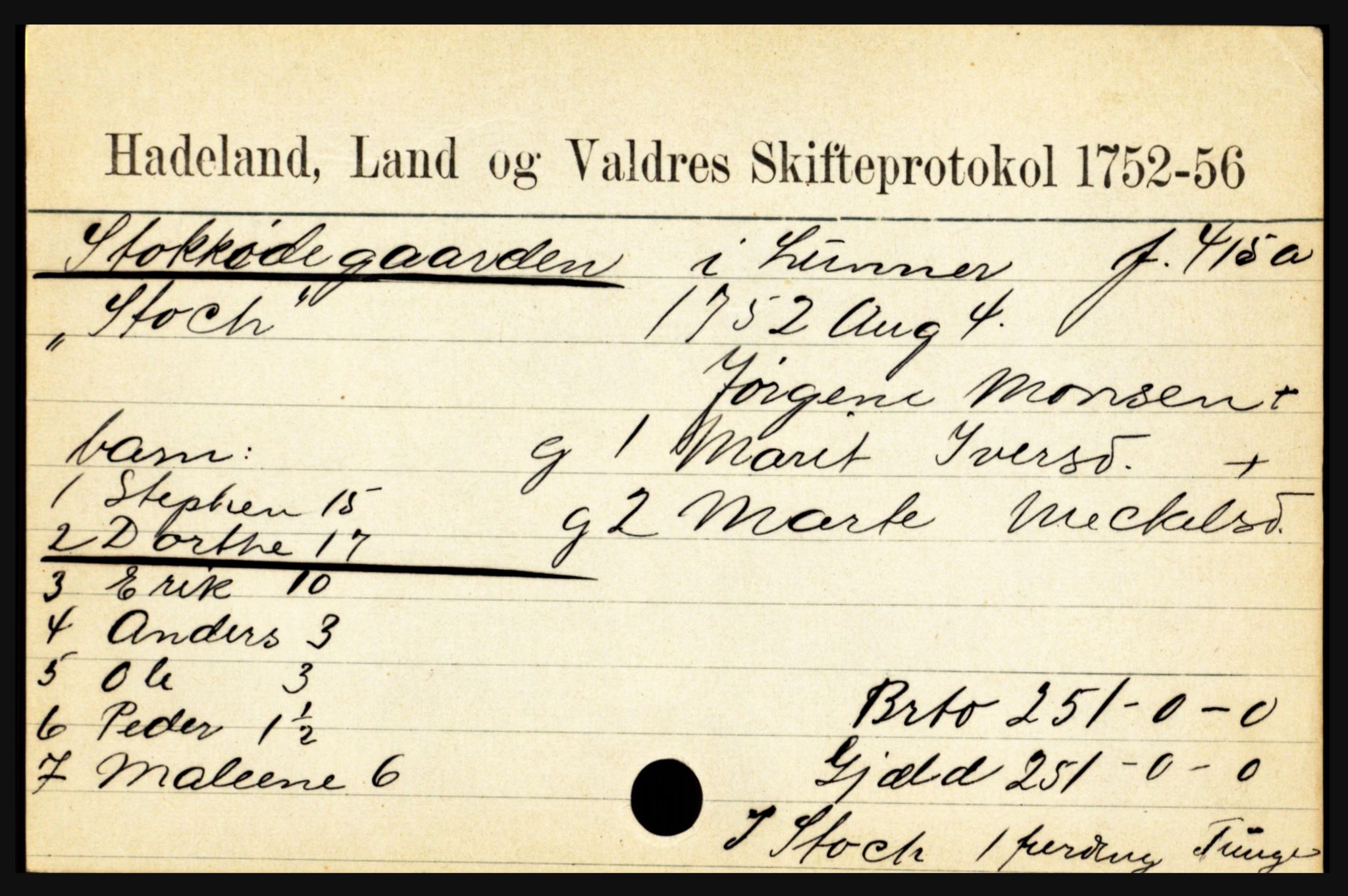 Hadeland og Land tingrett, AV/SAH-TING-010/J, 1659-1900, s. 7323