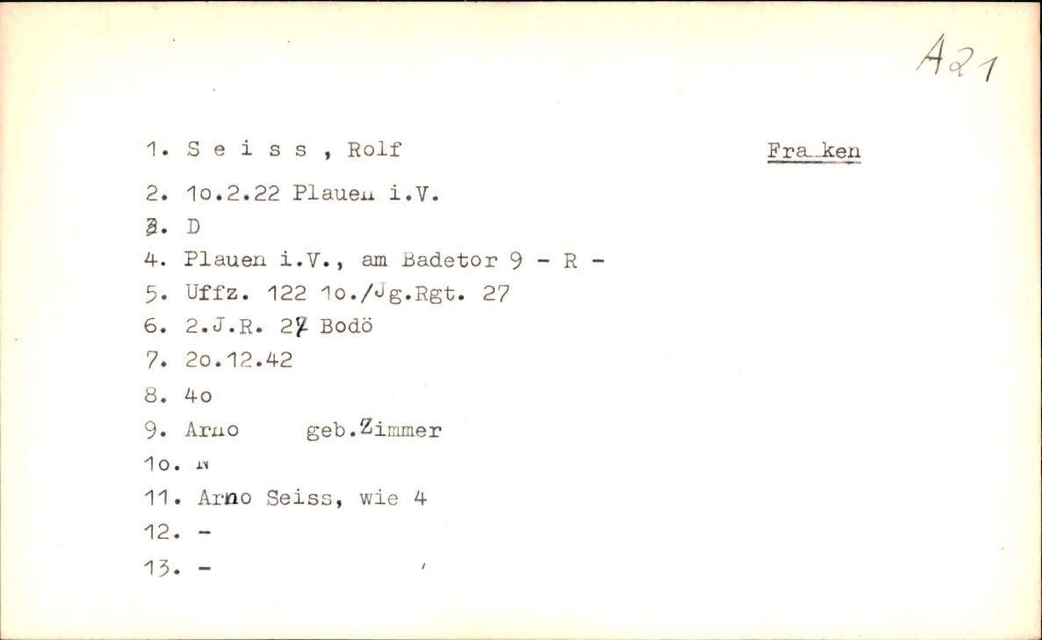 Hjemsendte tyskere , AV/RA-RAFA-6487/D/Da/L0005: Seibert-Zychlinzki, 1945-1947, s. 26