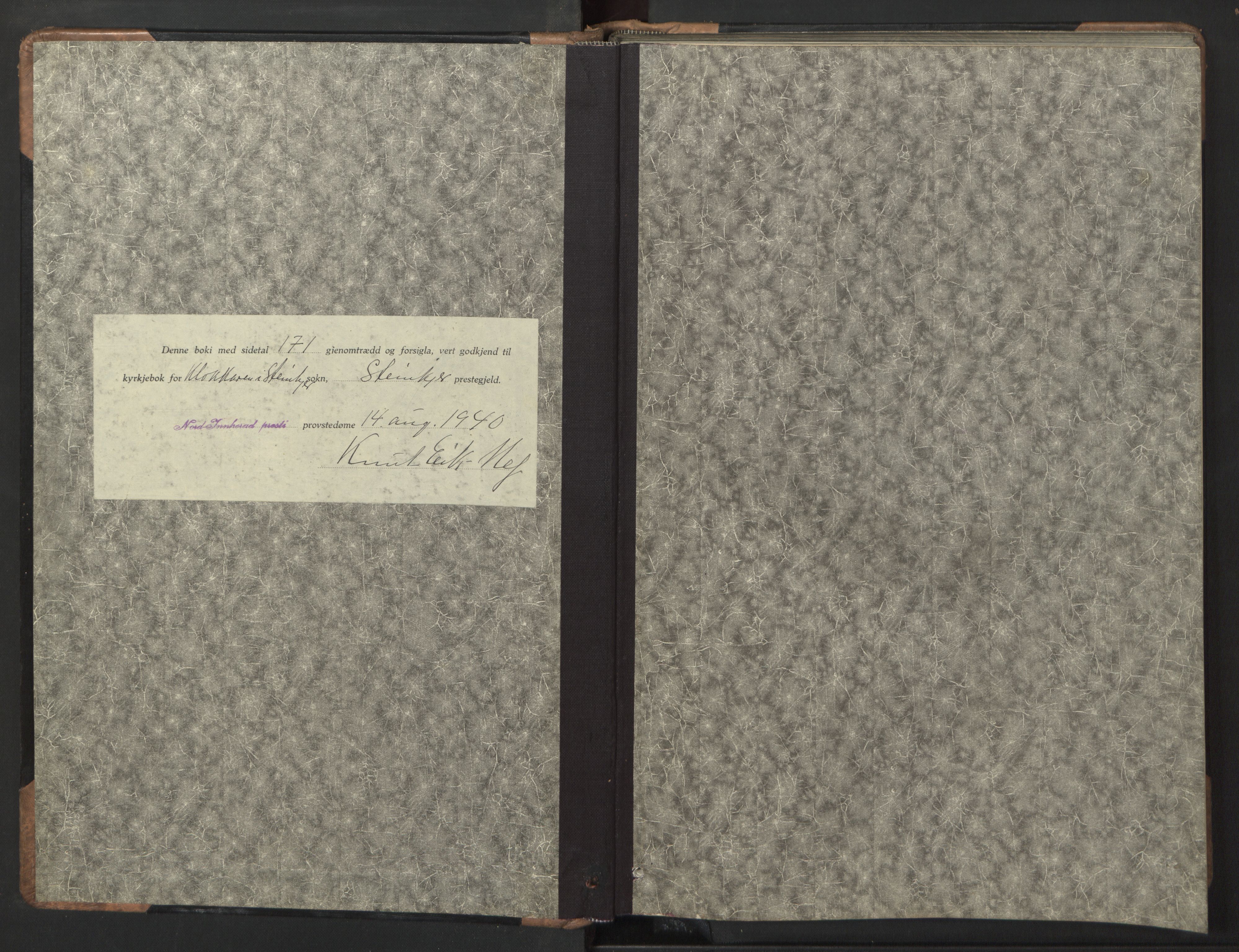 Ministerialprotokoller, klokkerbøker og fødselsregistre - Nord-Trøndelag, AV/SAT-A-1458/739/L0377: Klokkerbok nr. 739C05, 1940-1947