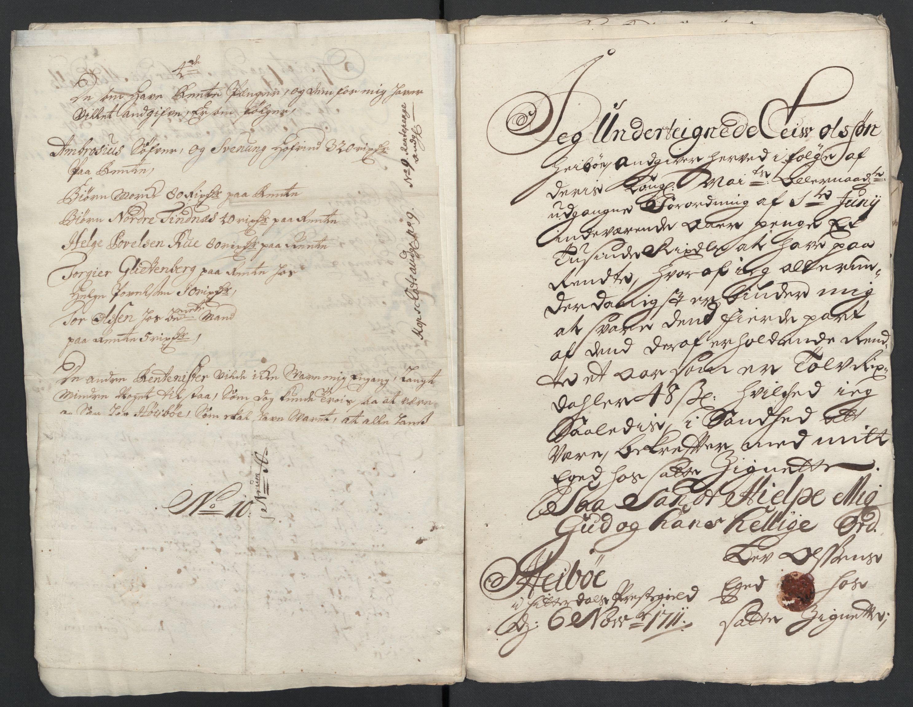 Rentekammeret inntil 1814, Reviderte regnskaper, Fogderegnskap, AV/RA-EA-4092/R36/L2120: Fogderegnskap Øvre og Nedre Telemark og Bamble, 1711, s. 116