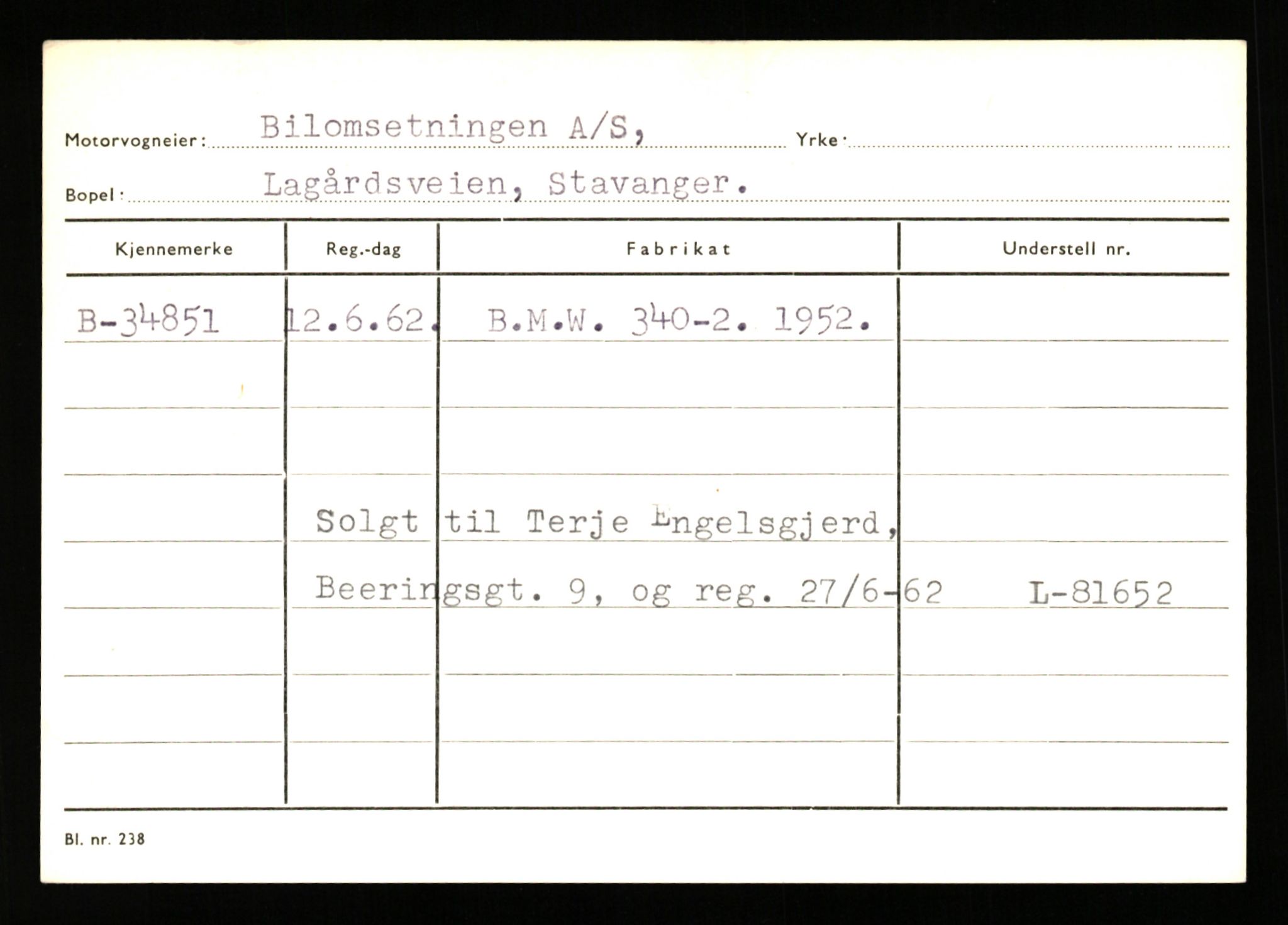 Stavanger trafikkstasjon, SAST/A-101942/0/G/L0006: Registreringsnummer: 34250 - 49007, 1930-1971, s. 183