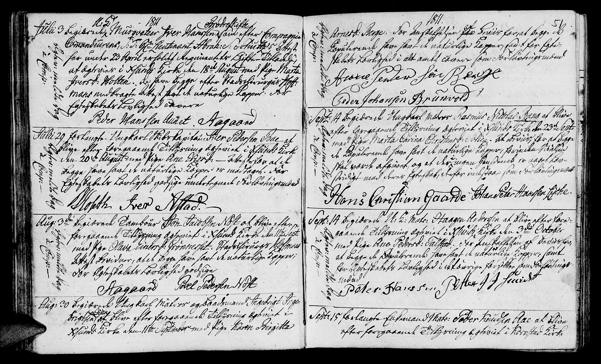 Ministerialprotokoller, klokkerbøker og fødselsregistre - Møre og Romsdal, AV/SAT-A-1454/568/L0795: Ministerialbok nr. 568A04, 1802-1845, s. 51
